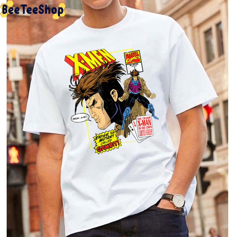X Men Cajun Gambi Rem Lebea Comic Art Unisex T-Shirt X Men Cajun Gambi Rem Lebea Comic Art Unisex T-Shirt