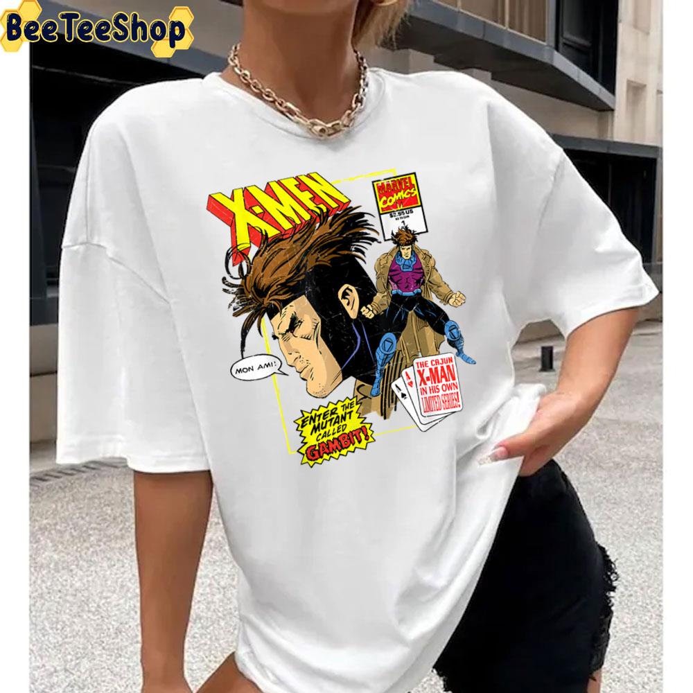 X Men Cajun Gambi Rem Lebea Comic Art Unisex T-Shirt X Men Cajun Gambi Rem Lebea Comic Art Unisex T-Shirt