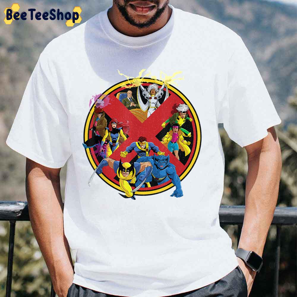 X-Men Animated Series Logo Retro 90s Unisex T-Shirt X-Men Animated Series Logo Retro 90s Unisex T-Shirt