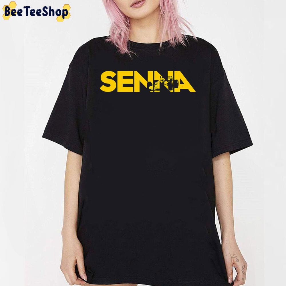 Yellow Art Ayrton Senna Racing Unisex T-Shirt Yellow Art Ayrton Senna Racing Unisex T-Shirt