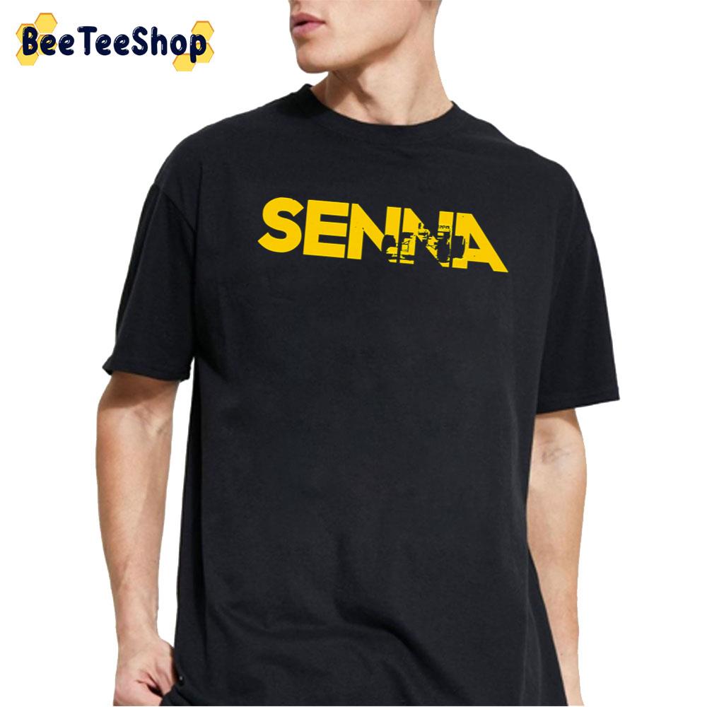 Yellow Art Ayrton Senna Racing Unisex T-Shirt Yellow Art Ayrton Senna Racing Unisex T-Shirt
