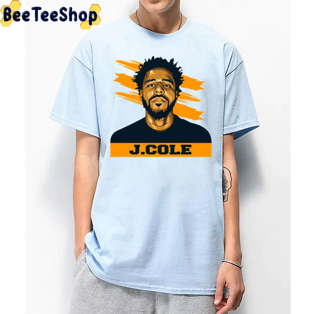 Yellow Black Retro Art J Cole Rapper Unisex T-Shirt Yellow Black Retro Art J Cole Rapper Unisex T-Shirt