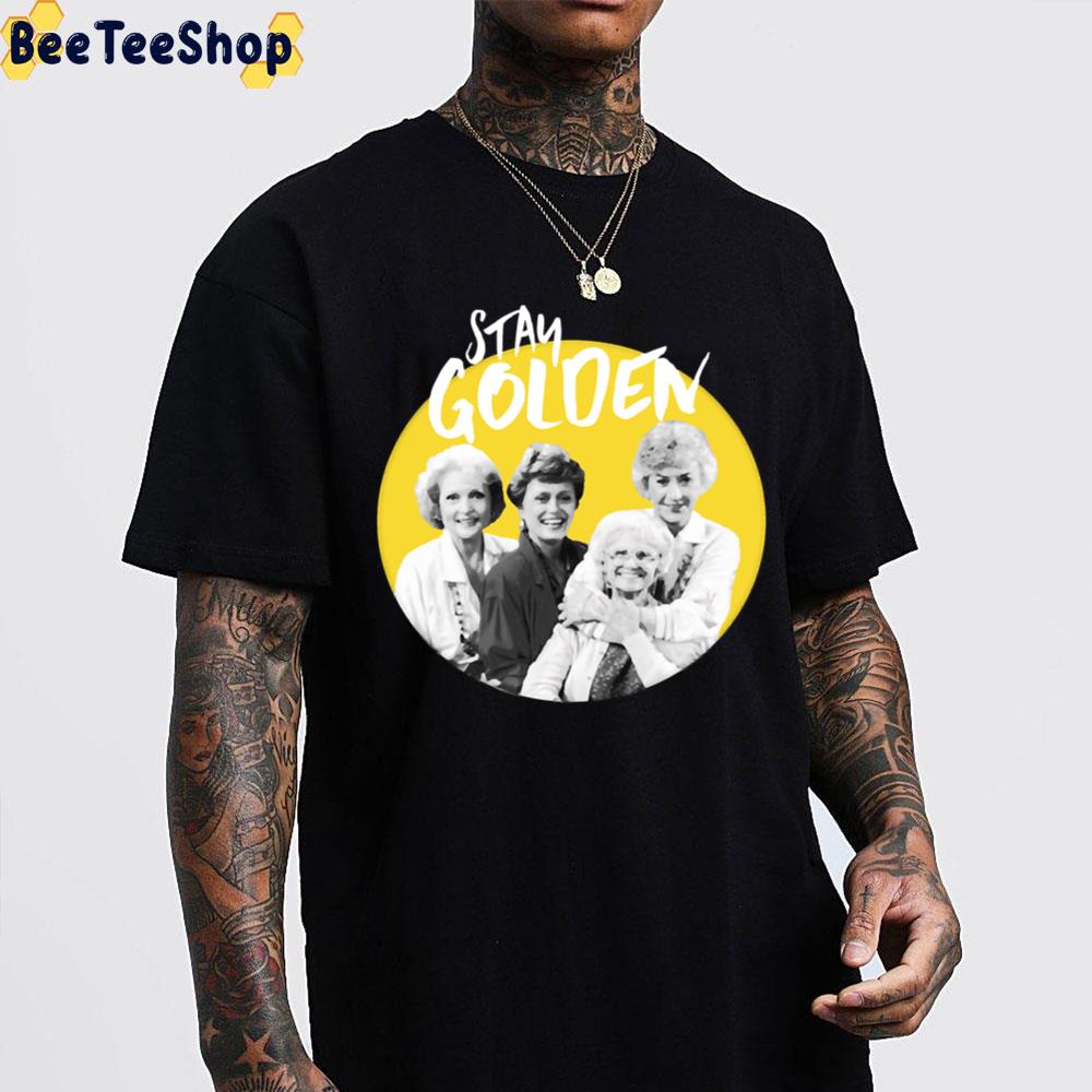 Yellow Retro Art The Golden Girls Unisex T-Shirt Yellow Retro Art The Golden Girls Unisex T-Shirt