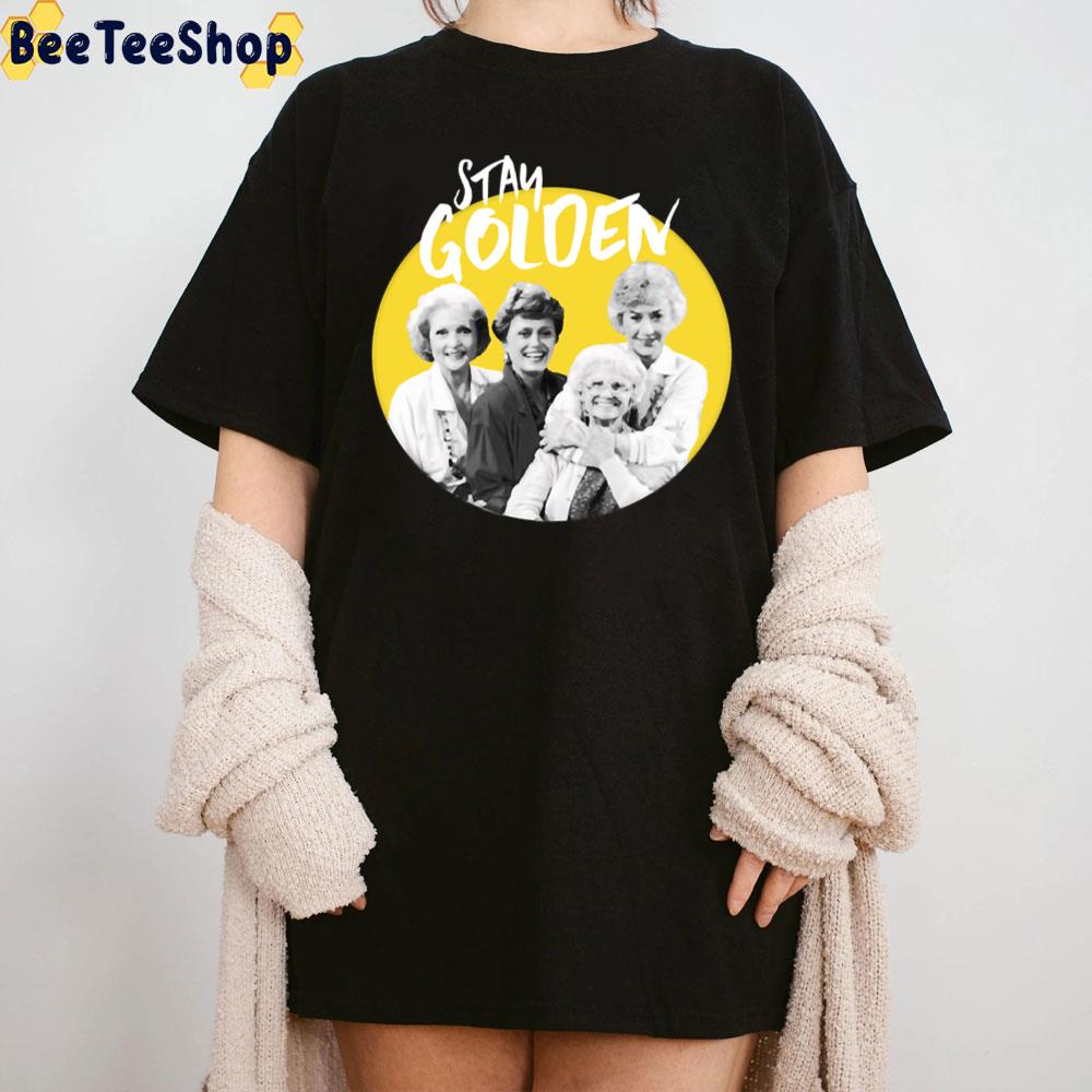 Yellow Retro Art The Golden Girls Unisex T-Shirt Yellow Retro Art The Golden Girls Unisex T-Shirt
