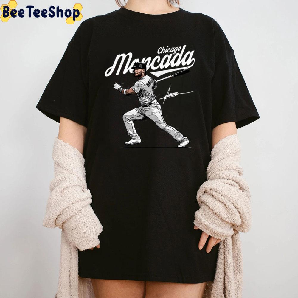 Yoan Moncada Signature Chicago White Sox Baseball Unisex T-Shirt Yoan Moncada Signature Chicago White Sox Baseball Unisex T-Shirt