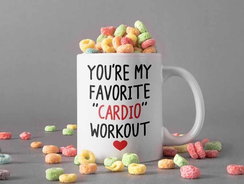 You're My Favorite Cardio Workout Mug Couple Lover Gift Happy Valentine Day Premium Sublime Ceramic Coffee Mug White You're My Favorite Cardio Workout Mug Couple Lover Gift Happy Valentine Day Premium Sublime Ceramic Coffee Mug White