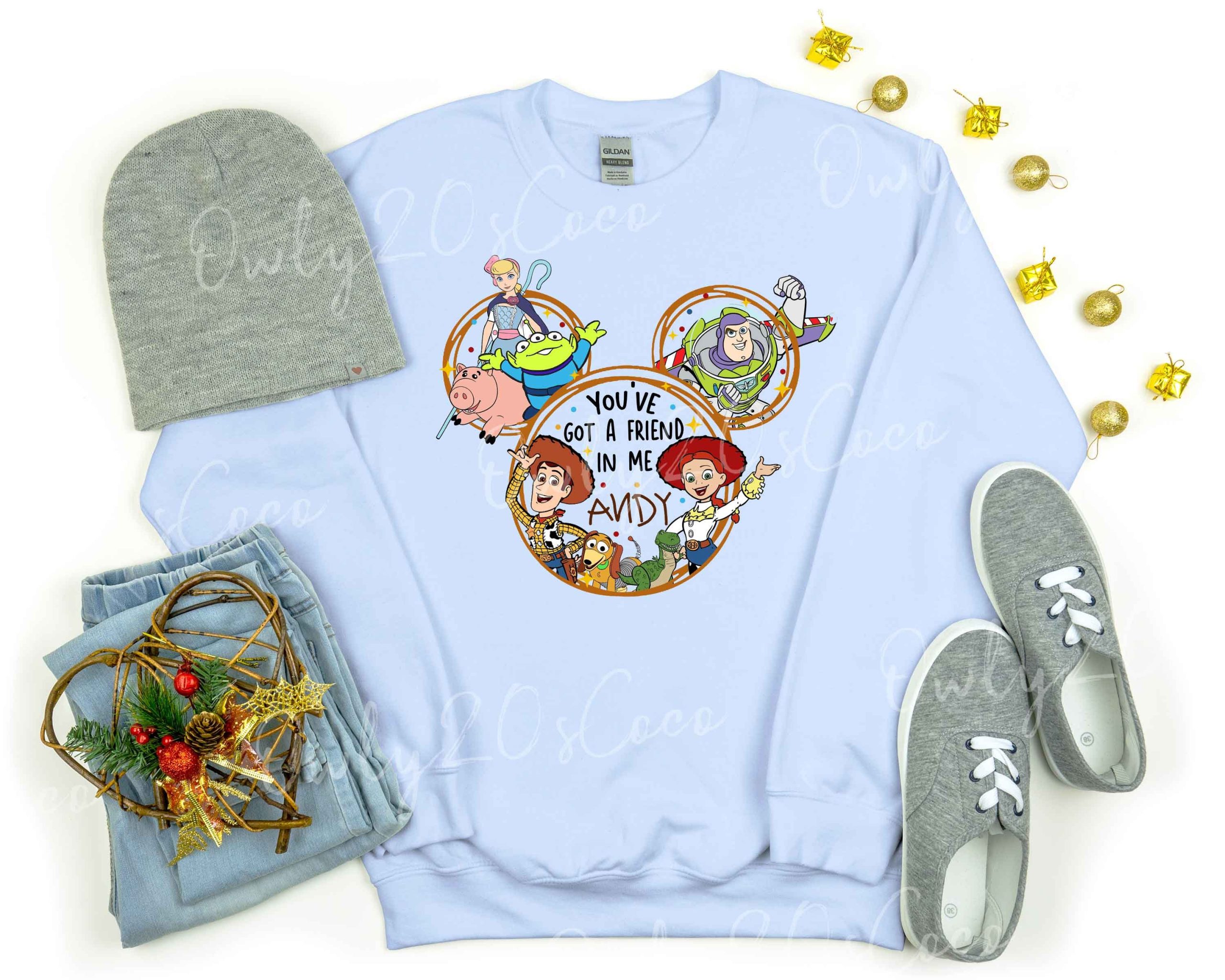 You've Got A Friends In Me Disney Toy Story Unisex Sweatshirt You've Got A Friends In Me Disney Toy Story Unisex Sweatshirt