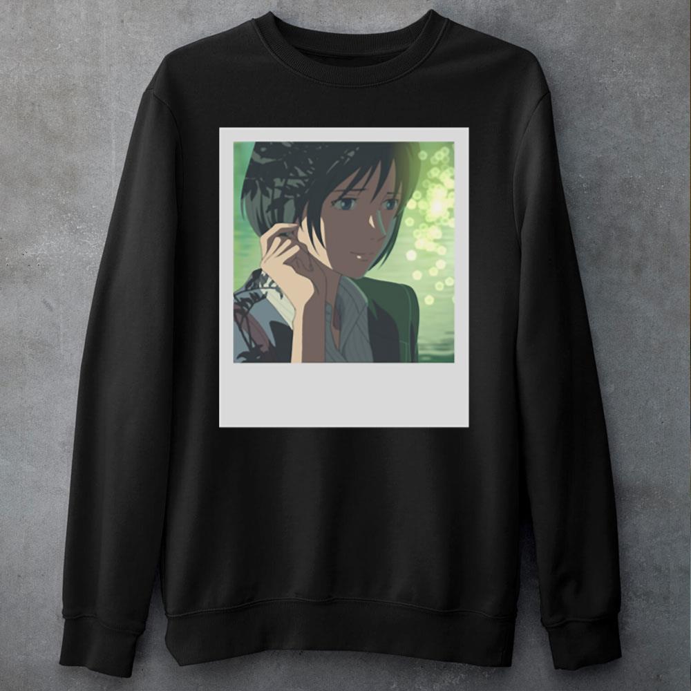 Yukari Yukino Polaroid The Garden Of Words Unisex T-Shirt Yukari Yukino Polaroid The Garden Of Words Unisex T-Shirt