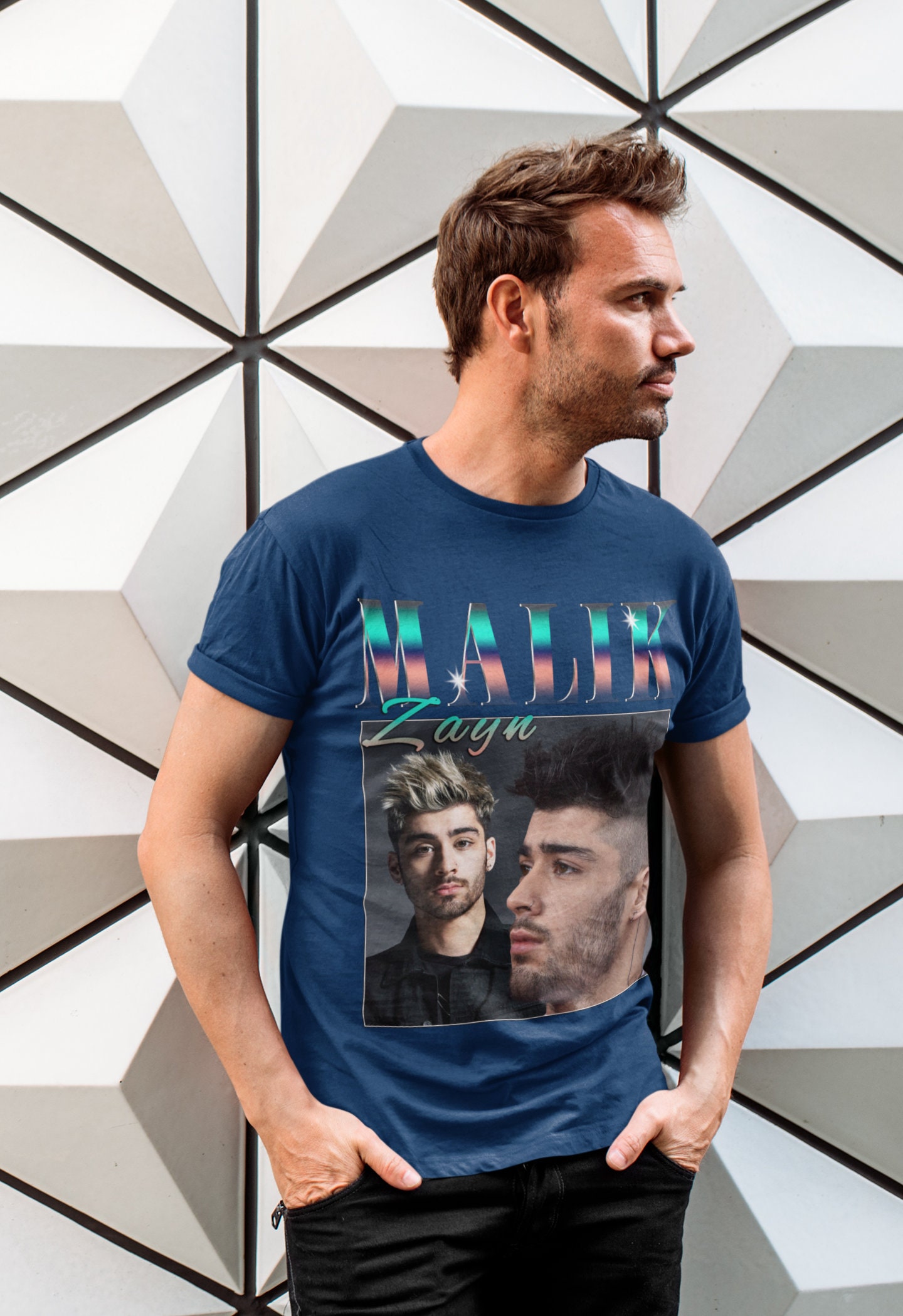 Zayn Malik Rap Hip-Hop Vintage Unisex T-Shirt Zayn Malik Rap Hip-Hop Vintage Unisex T-Shirt