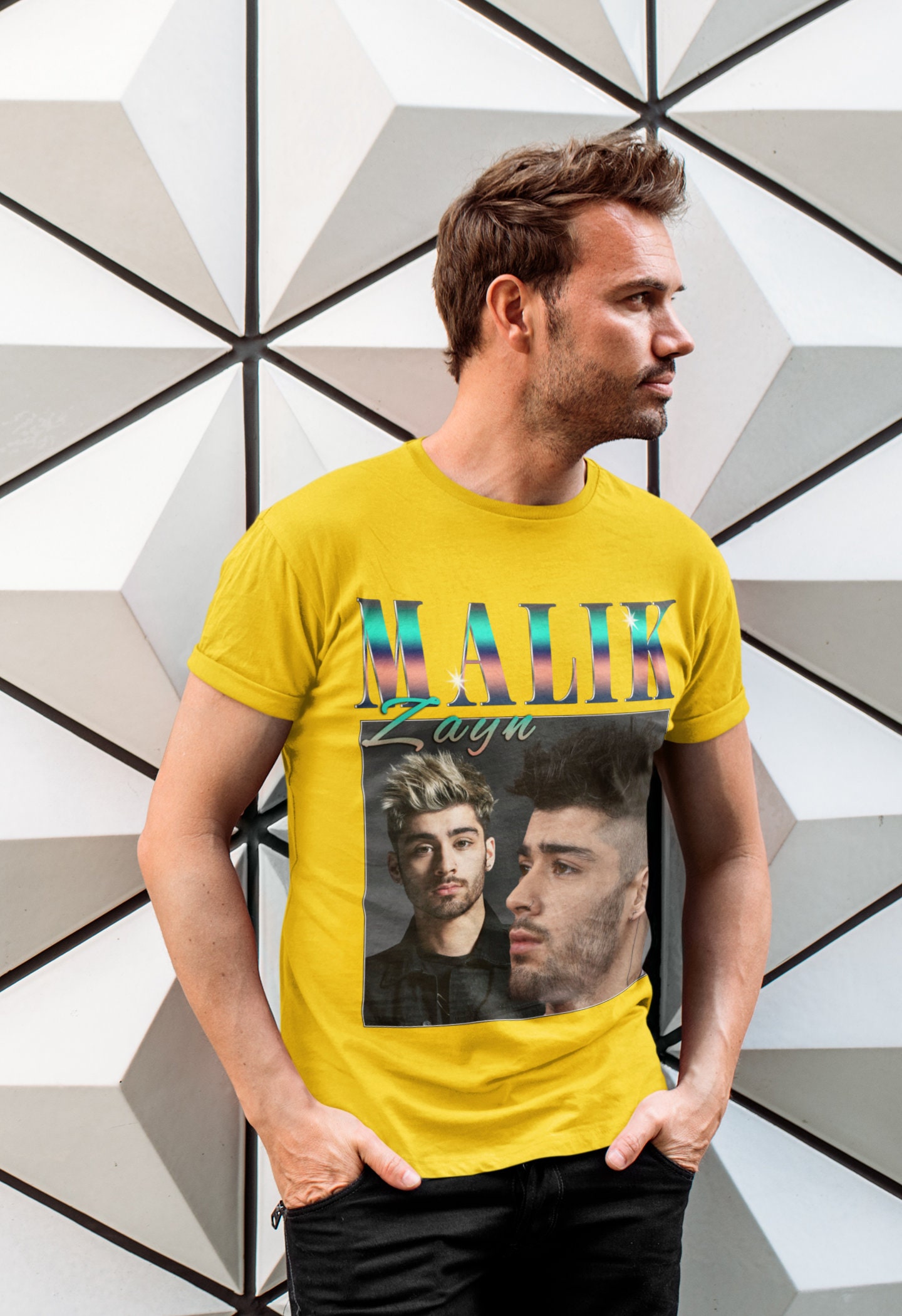 Zayn Malik Rap Hip-Hop Vintage Unisex T-Shirt Zayn Malik Rap Hip-Hop Vintage Unisex T-Shirt
