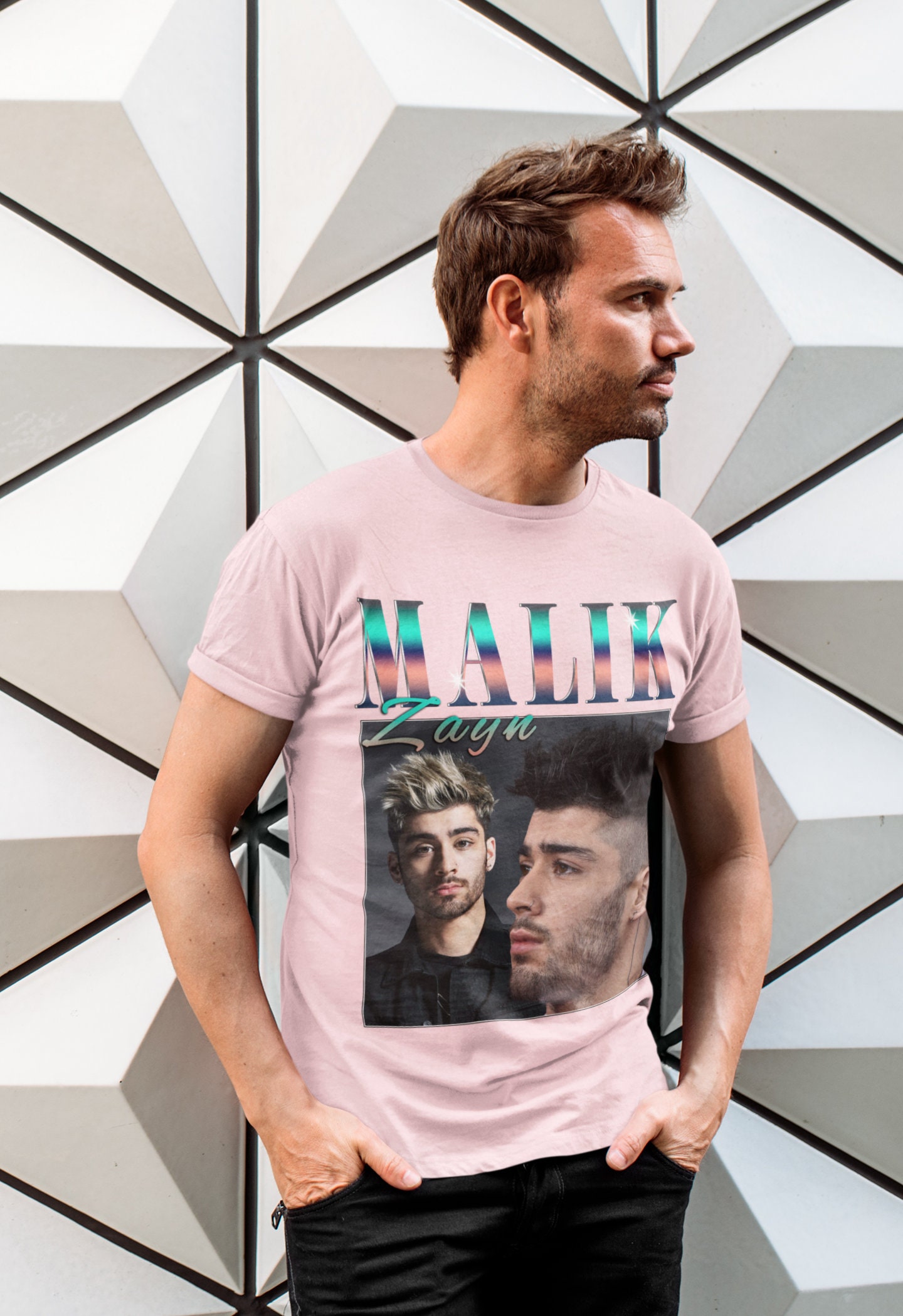 Zayn Malik Rap Hip-Hop Vintage Unisex T-Shirt Zayn Malik Rap Hip-Hop Vintage Unisex T-Shirt