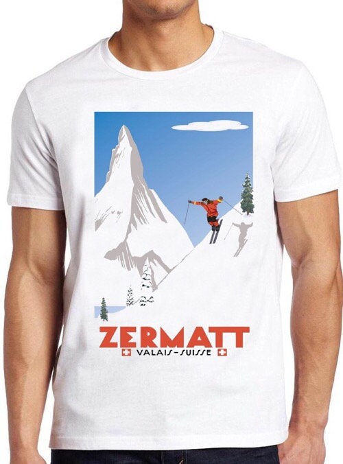Zermatt Valais Art Unisex T-Shirt Zermatt Valais Art Unisex T-Shirt