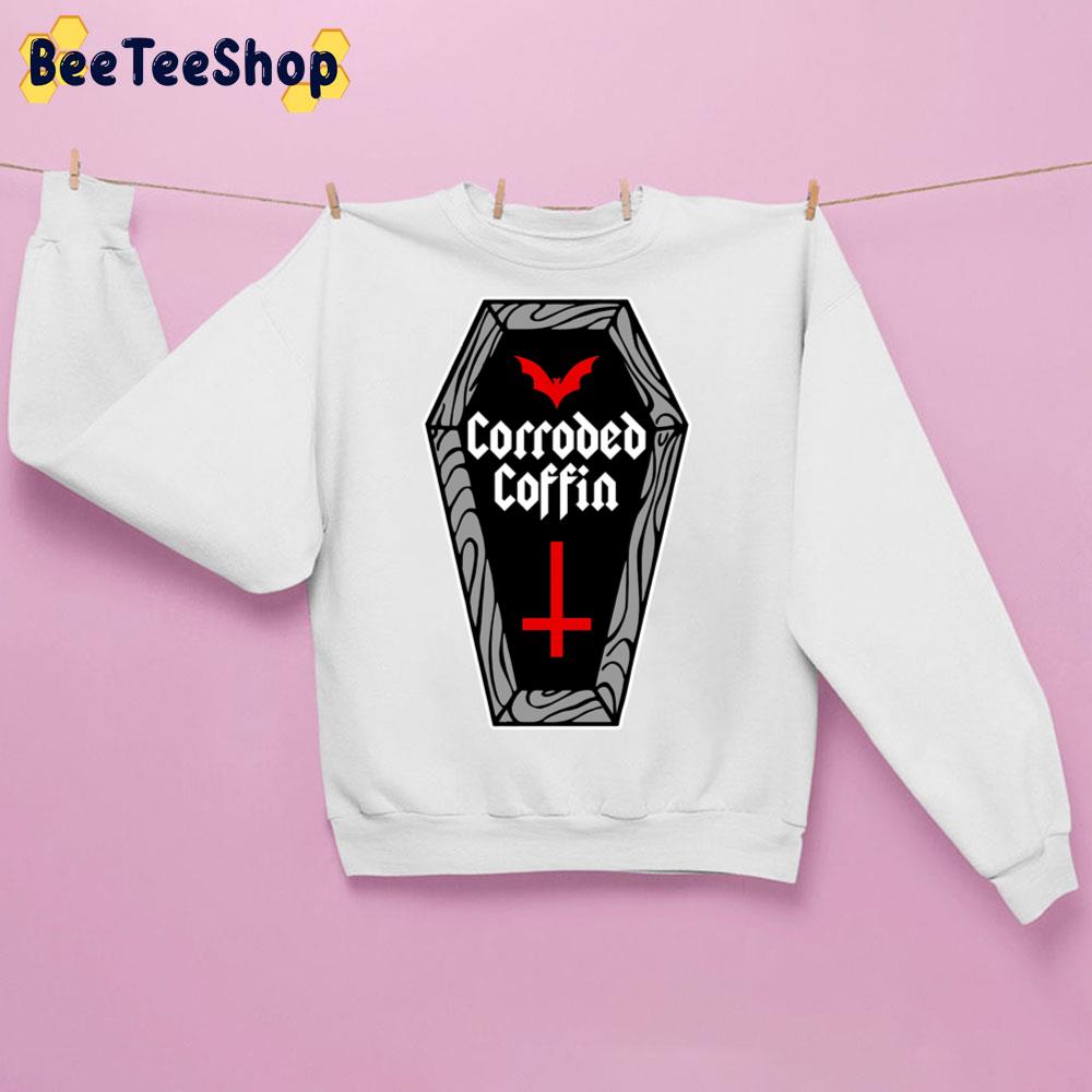 Corroded Coffin Bat Eddie Munson Stranger Things 4 Unisex Sweatshirt Corroded Coffin Bat Eddie Munson Stranger Things 4 Unisex Sweatshirt