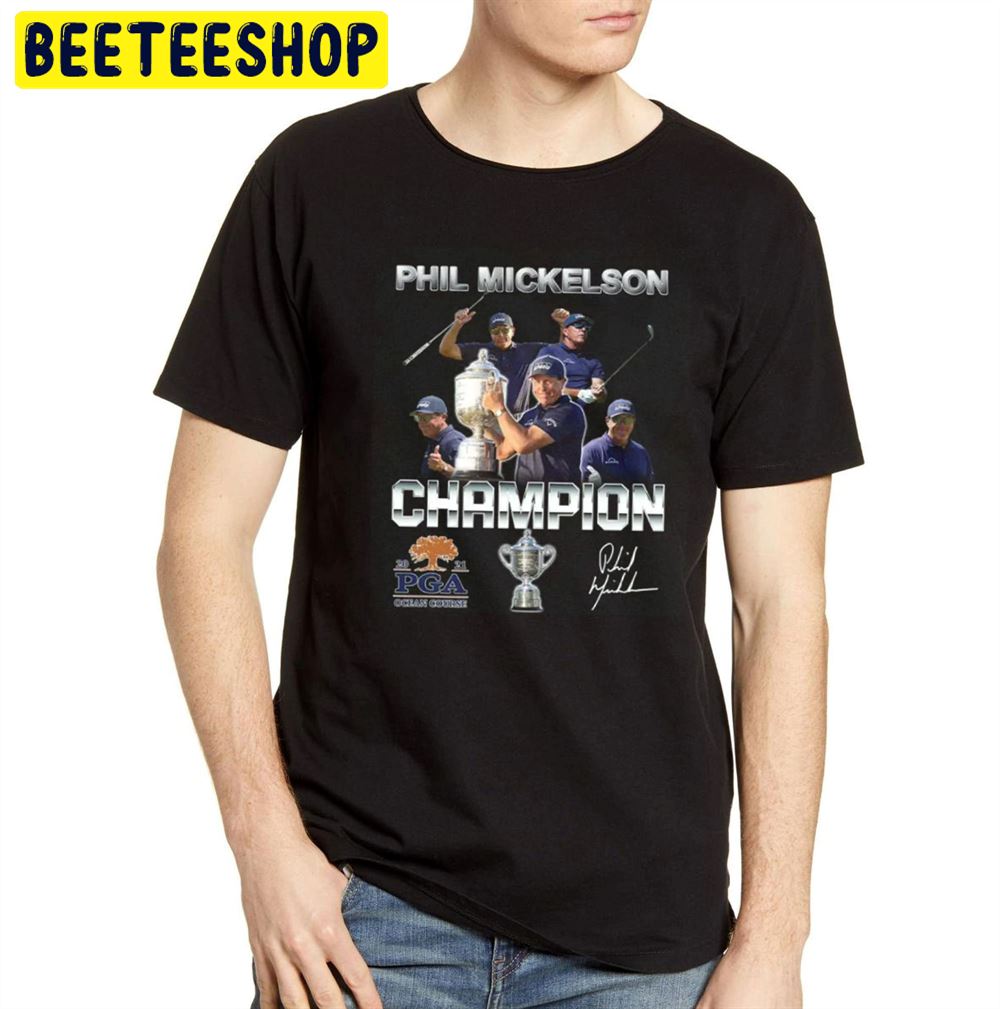 Phil Mickelson Wins Pa Championship PGA Ocean Course 2021 Unsiex T-Shirt Phil Mickelson Wins Pa Championship PGA Ocean Course 2021 Unsiex T-Shirt