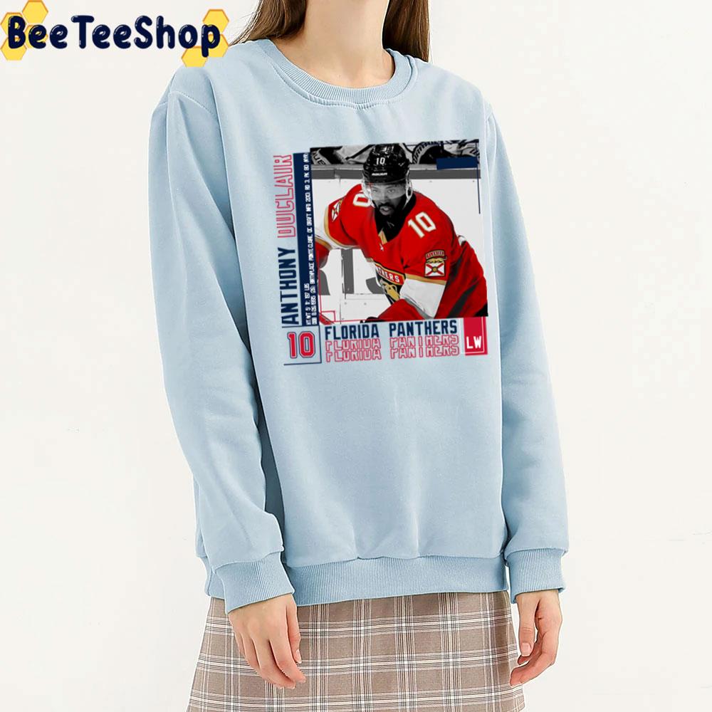 10 Anthony Duclair Ice Hockey Florida Panthers Hockey Unisex T-Shirt 10 Anthony Duclair Ice Hockey Florida Panthers Hockey Unisex T-Shirt