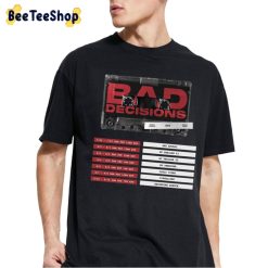 2022 Trending Bad Decisions Benny Blanco BTS Snoop Dogg Unisex T-Shirt 2022 Trending Bad Decisions Benny Blanco BTS Snoop Dogg Unisex T-Shirt