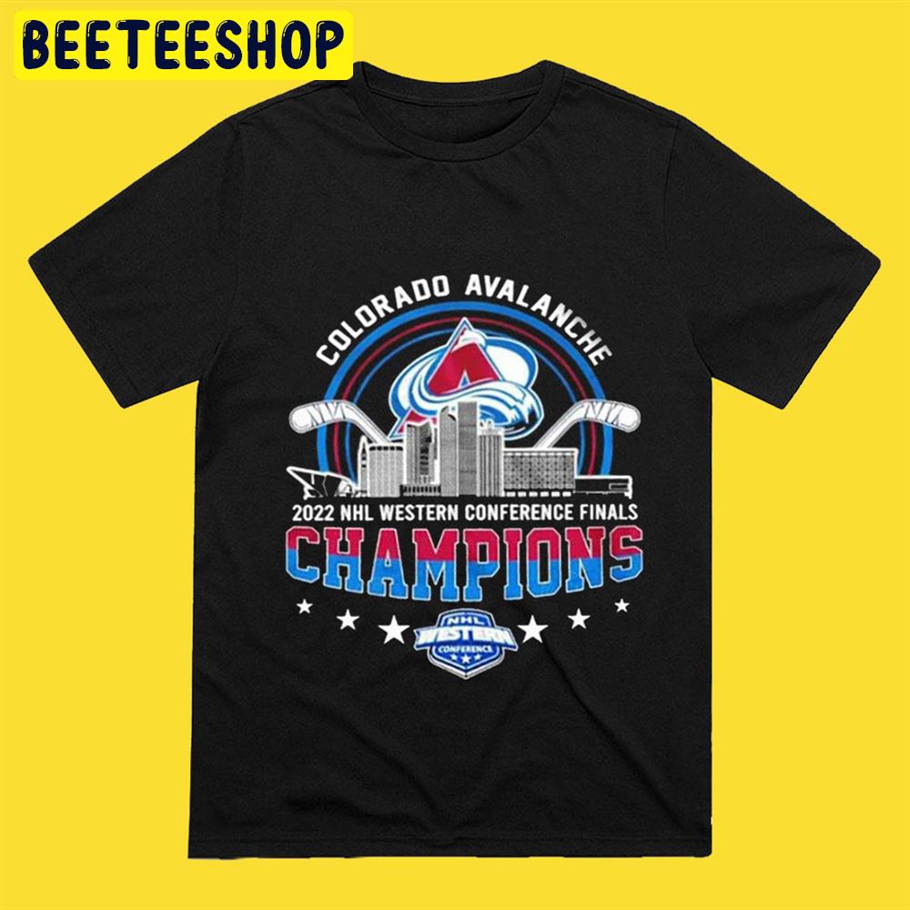 2022 Championship Western Conference Colorado Avalanche Hockey Unisex T-Shirt 2022 Championship Western Conference Colorado Avalanche Hockey Unisex T-Shirt