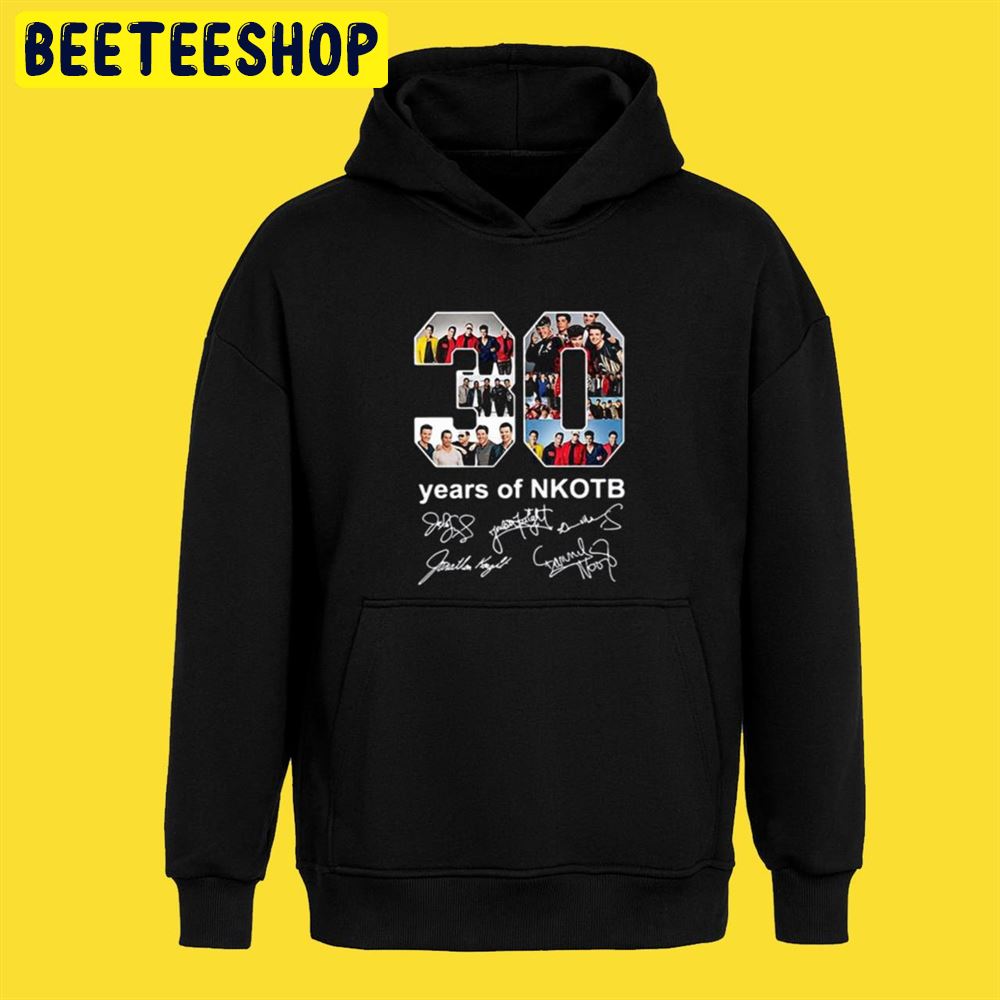30 Years Of NKOTB New Kids On The Block Signature Unisex T-Shirt 30 Years Of NKOTB New Kids On The Block Signature Unisex T-Shirt