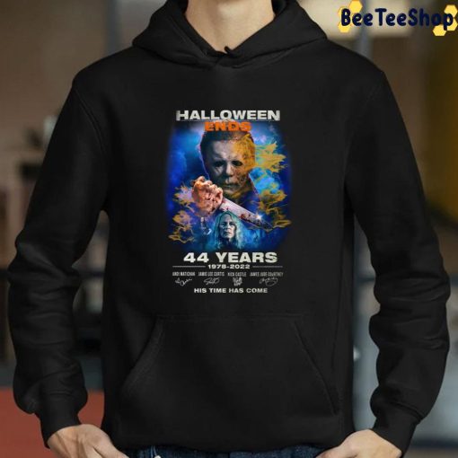 44 Years 1978 2022 His Time Has Come Halloween Ends Unisex T-Shirt