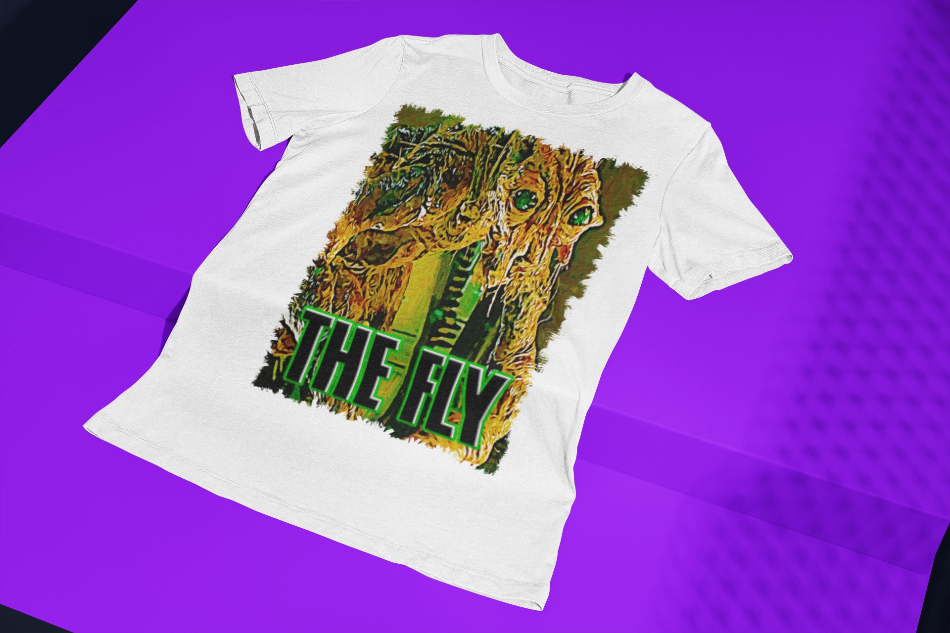 80s Horror The Fly Movie Halloween Unisex T-Shirt 80s Horror The Fly Movie Halloween Unisex T-Shirt