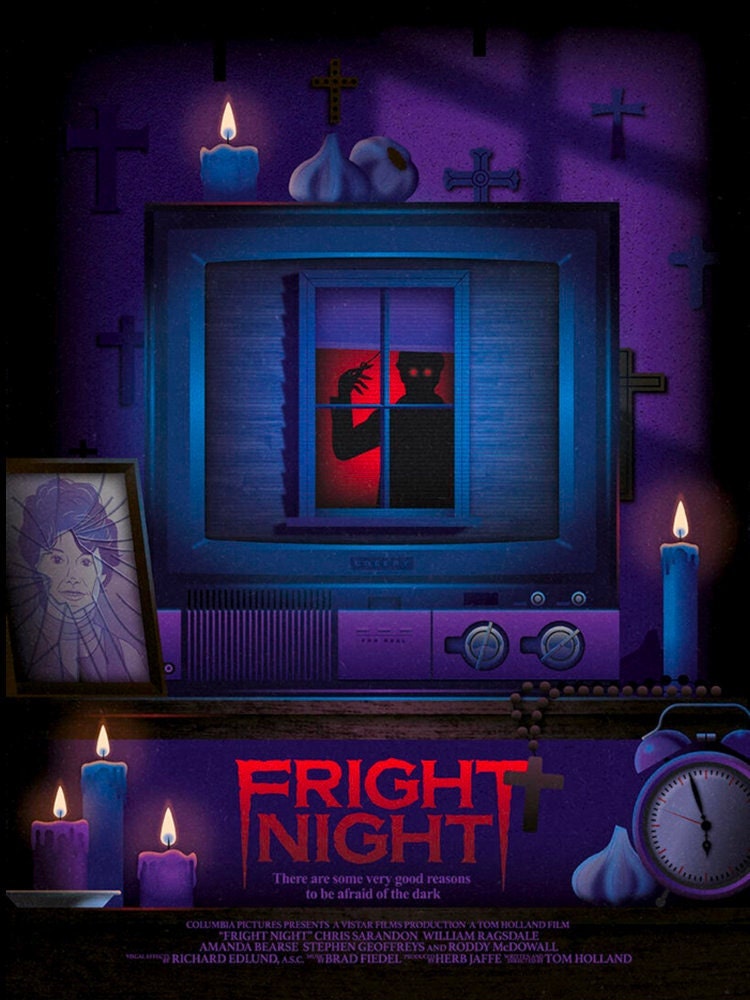 80s Movie Fright Night Movie Halloween Unisex T-Shirt 80s Movie Fright Night Movie Halloween Unisex T-Shirt