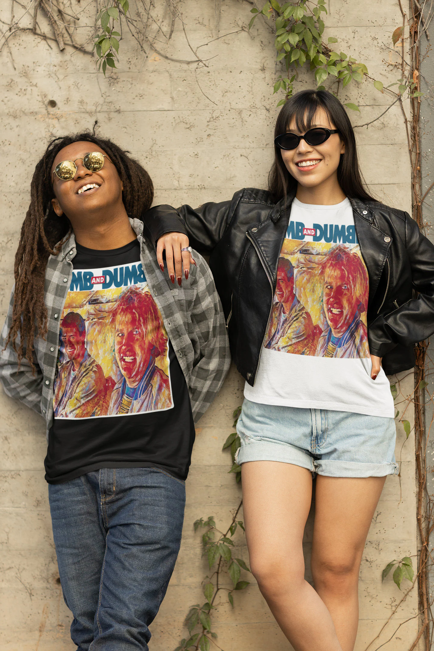 80's Retro Dumb And Dumber Halloween Unisex T-Shirt 80's Retro Dumb And Dumber Halloween Unisex T-Shirt