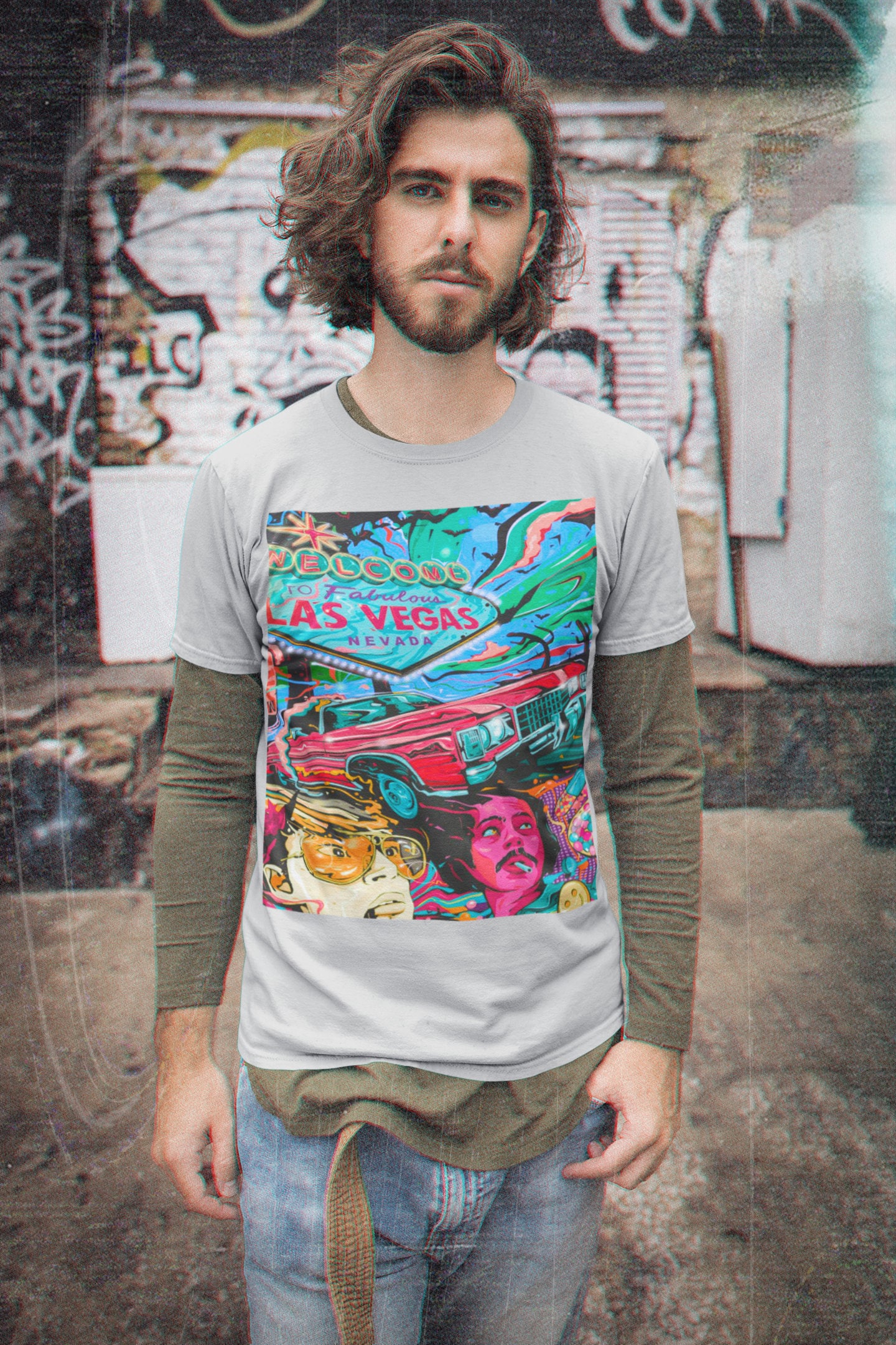 80s Retro Fear And Loathing In Las Vegas Halloween Unisex T-Shirt 80s Retro Fear And Loathing In Las Vegas Halloween Unisex T-Shirt