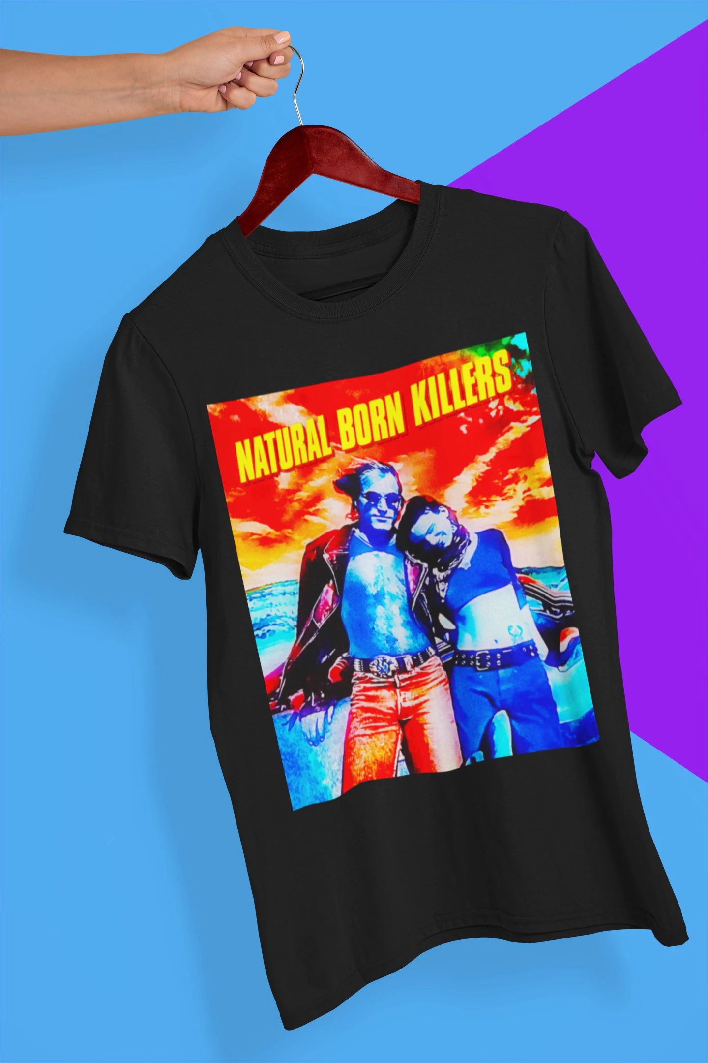 80's Retro Natural Born Killers Halloween Unisex T-Shirt 80's Retro Natural Born Killers Halloween Unisex T-Shirt