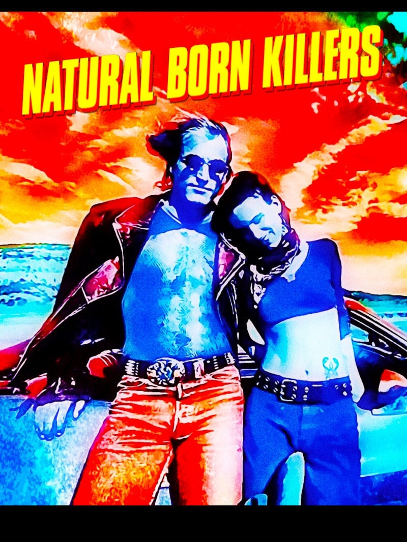 80's Retro Natural Born Killers Halloween Unisex T-Shirt 80's Retro Natural Born Killers Halloween Unisex T-Shirt