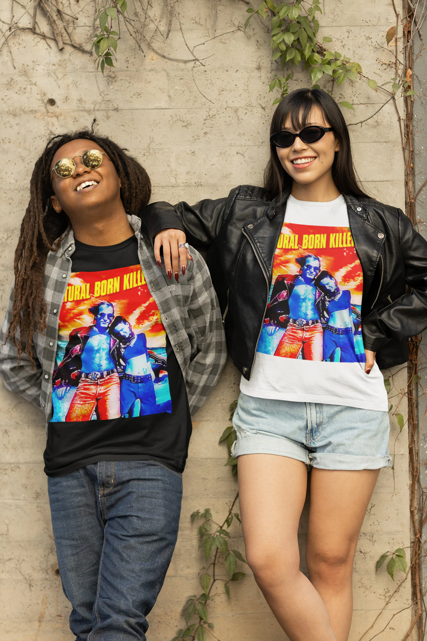 80's Retro Natural Born Killers Halloween Unisex T-Shirt 80's Retro Natural Born Killers Halloween Unisex T-Shirt