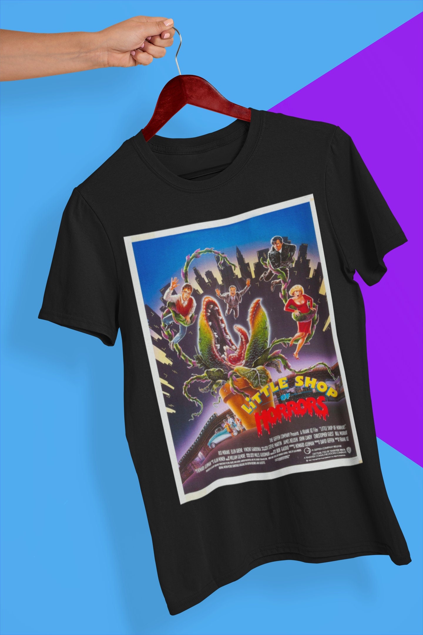 80s Retro Vintage Little Shop Of Horrors Halloween Unisex T-Shirt 80s Retro Vintage Little Shop Of Horrors Halloween Unisex T-Shirt