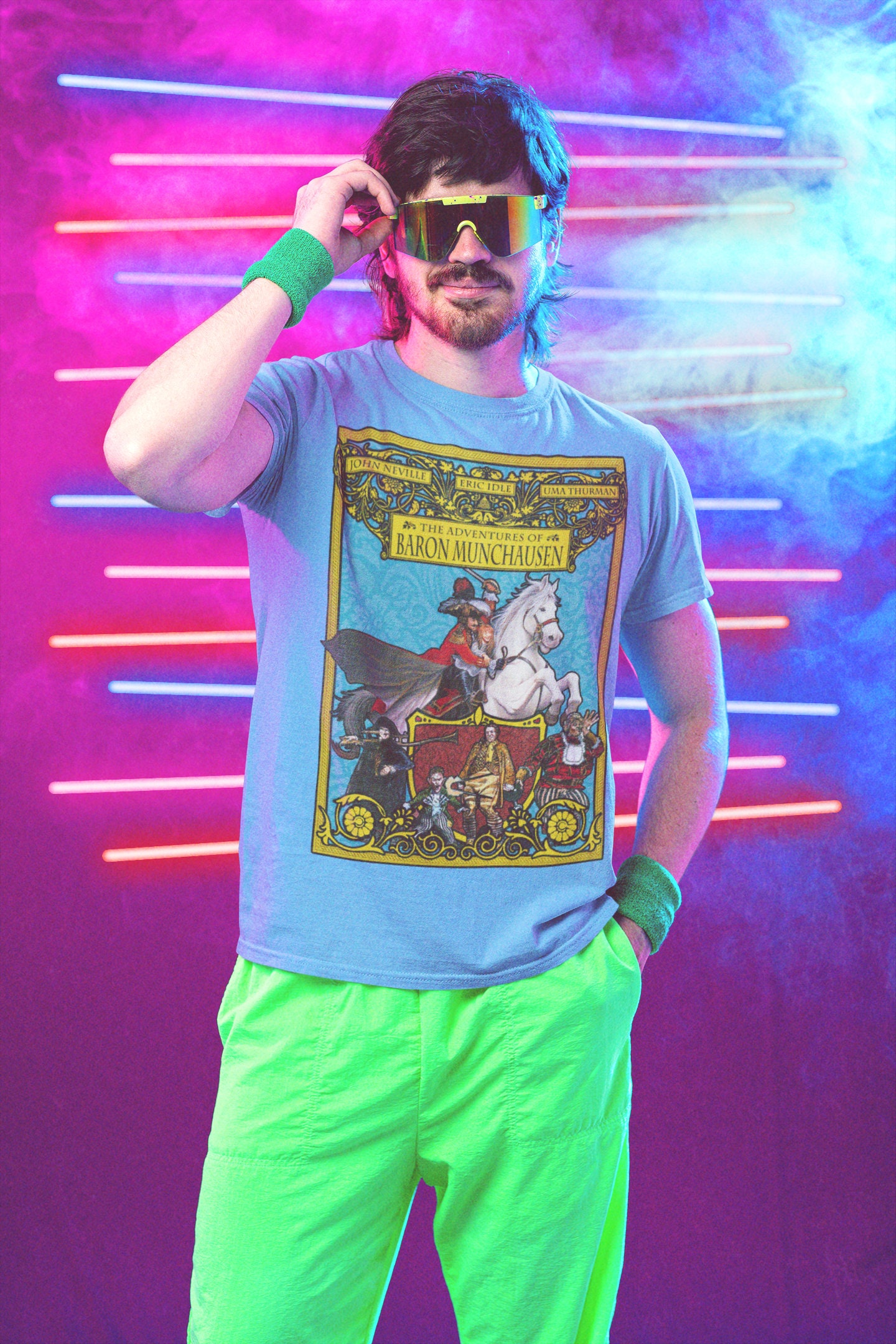 80's Style The Adventures Of Baron Munchausen Halloween Unisex T-Shirt 80's Style The Adventures Of Baron Munchausen Halloween Unisex T-Shirt