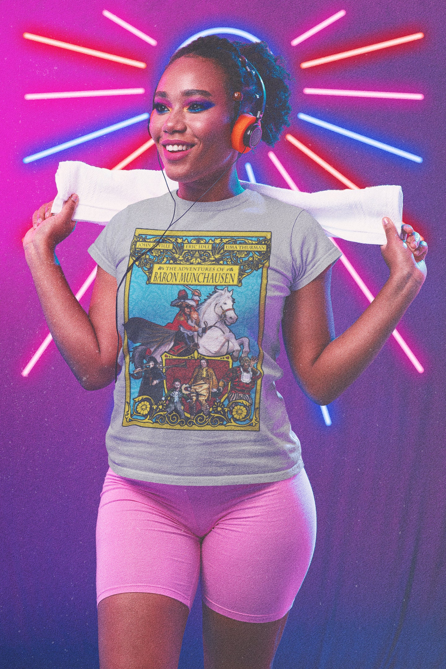80's Style The Adventures Of Baron Munchausen Halloween Unisex T-Shirt 80's Style The Adventures Of Baron Munchausen Halloween Unisex T-Shirt