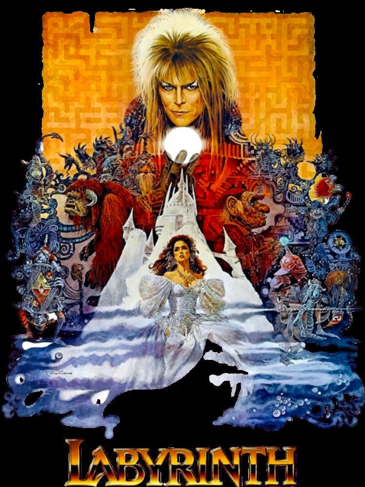 80's Vintage Labyrinth Movie Halloween Unisex T-Shirt 80's Vintage Labyrinth Movie Halloween Unisex T-Shirt