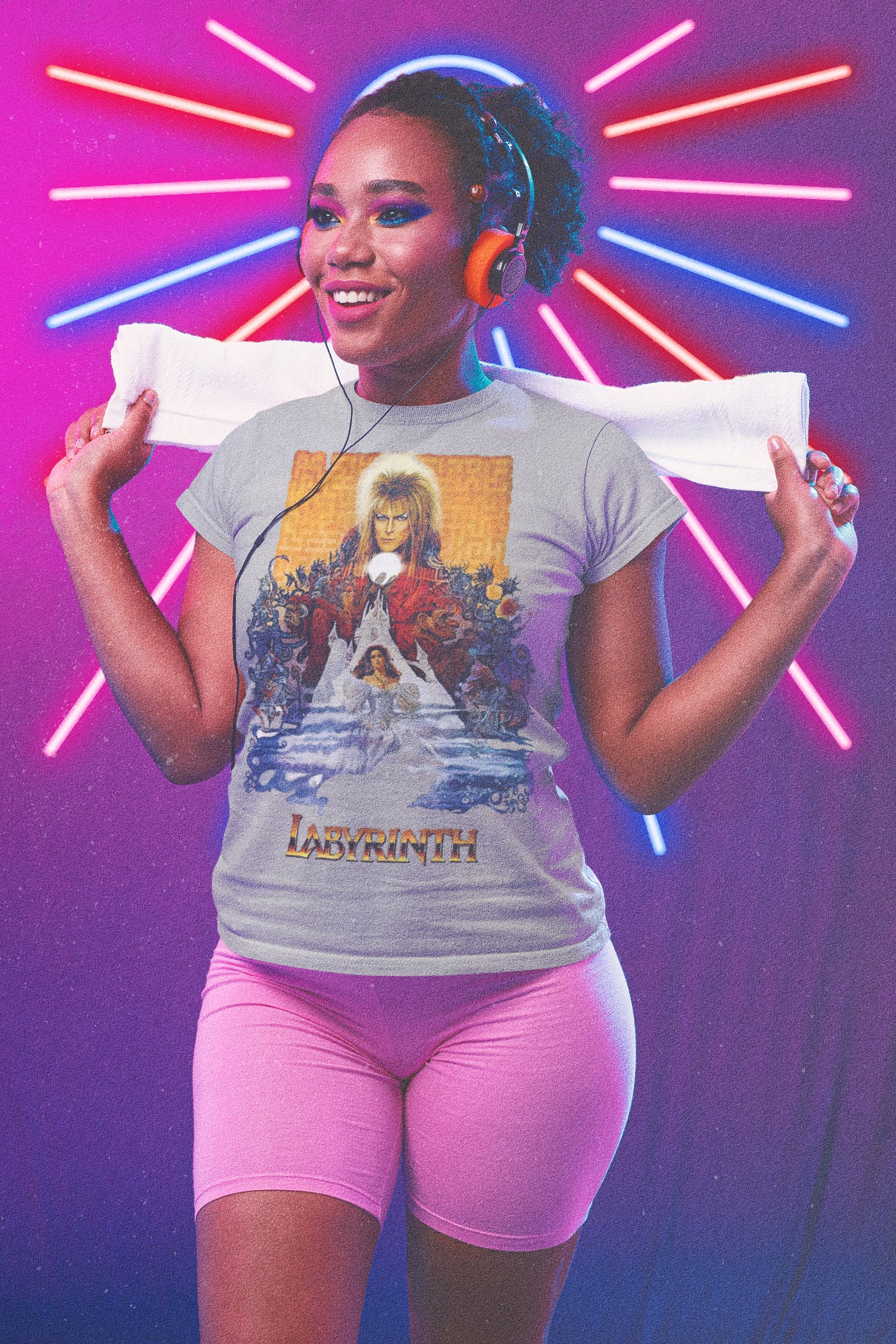 80's Vintage Labyrinth Movie Halloween Unisex T-Shirt 80's Vintage Labyrinth Movie Halloween Unisex T-Shirt
