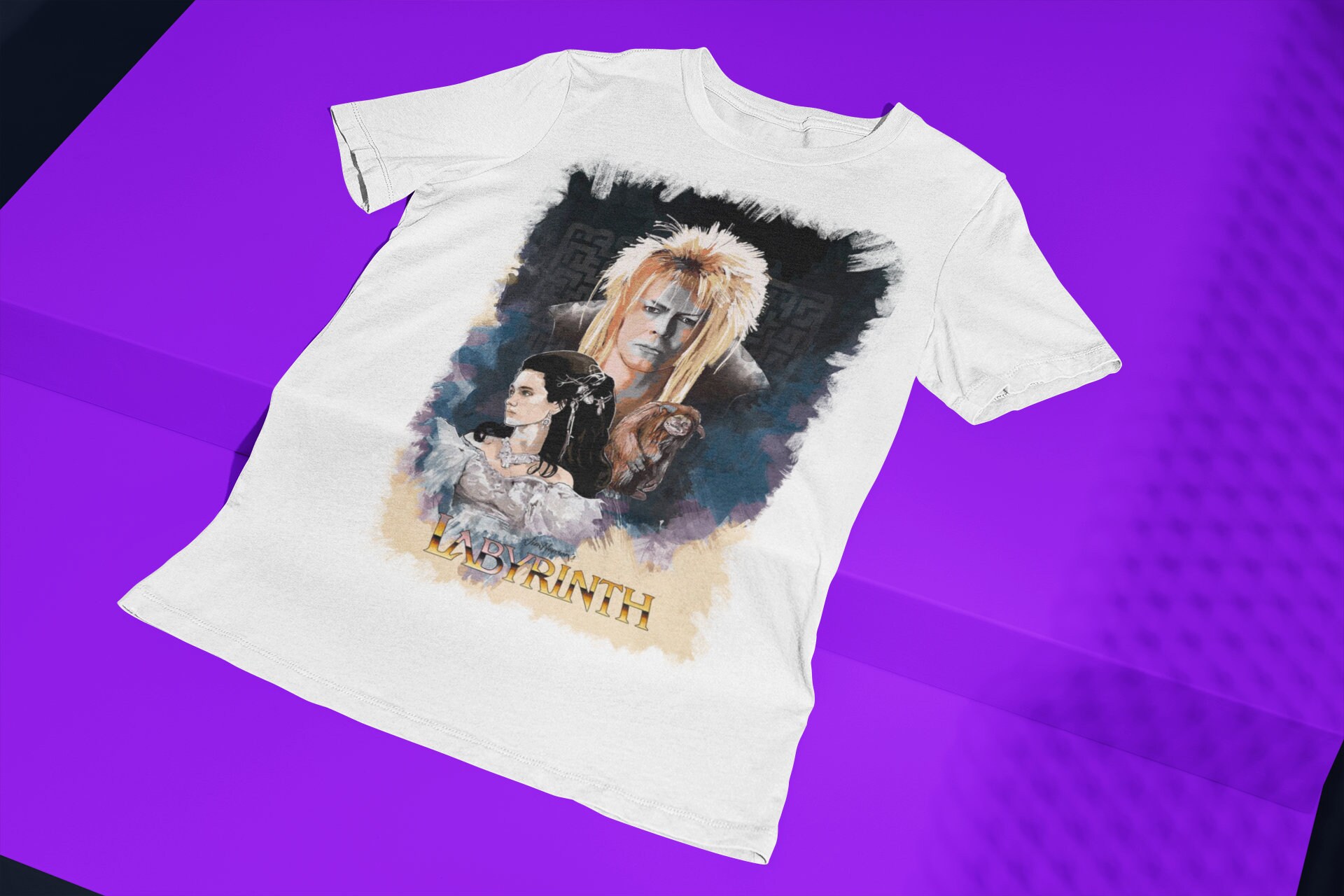 80's Vintage Labyrinth Movie Halloween Unisex T-Shirt 80's Vintage Labyrinth Movie Halloween Unisex T-Shirt