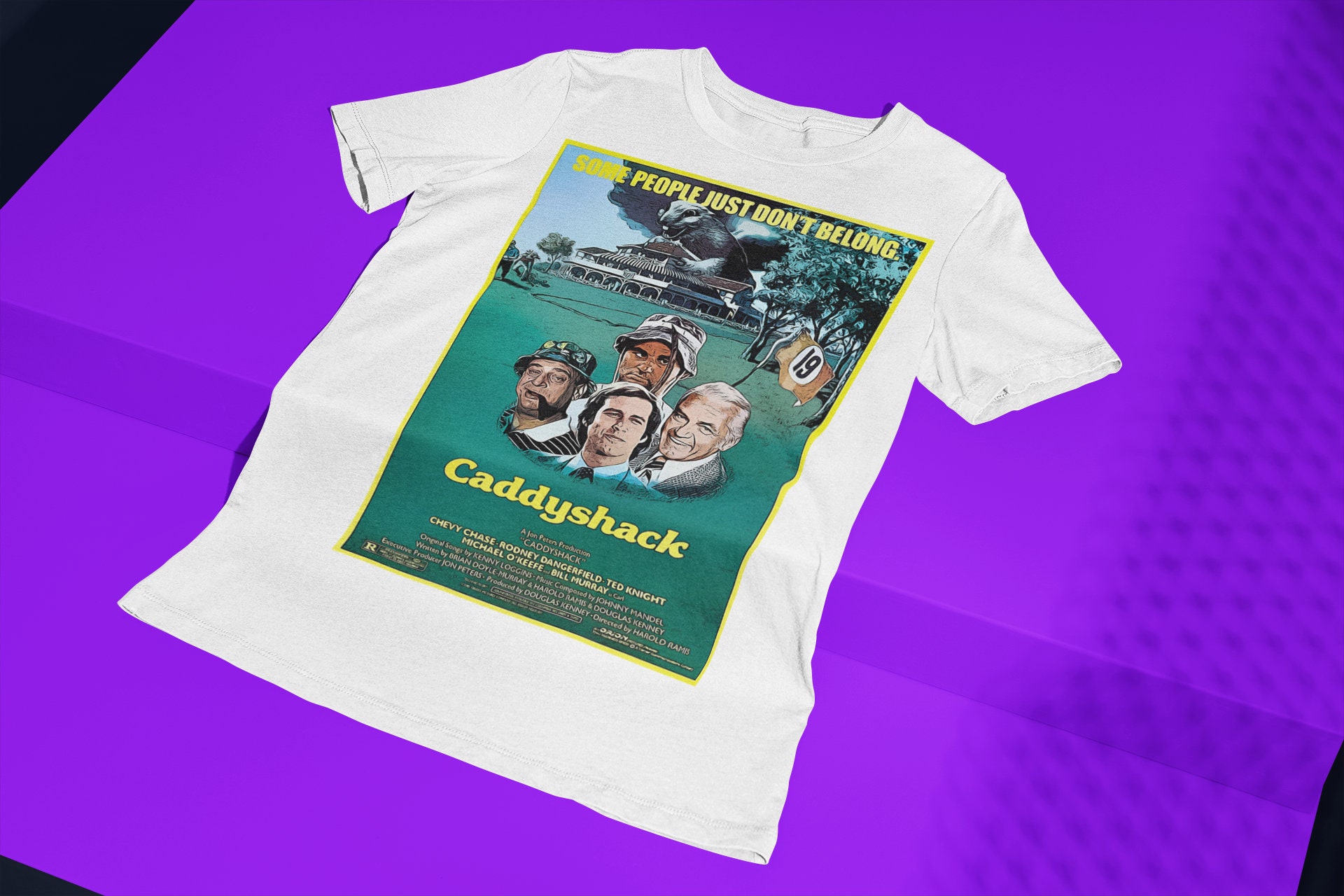 80s Vintage Movie Caddyshack Halloween Unisex T-Shirt 80s Vintage Movie Caddyshack Halloween Unisex T-Shirt