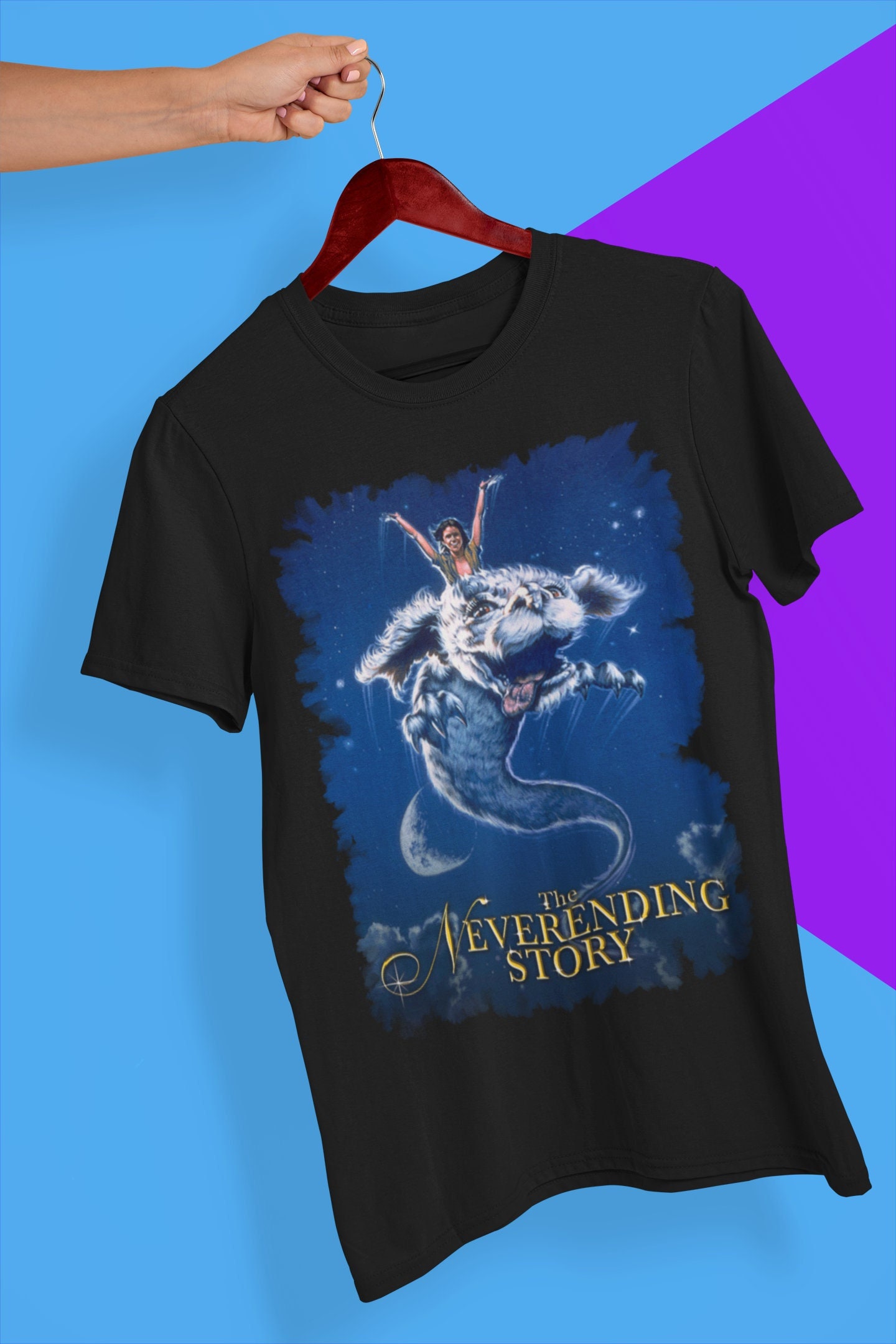 80s Vintage The Neverending Story Halloween Unisex T-Shirt 80s Vintage The Neverending Story Halloween Unisex T-Shirt