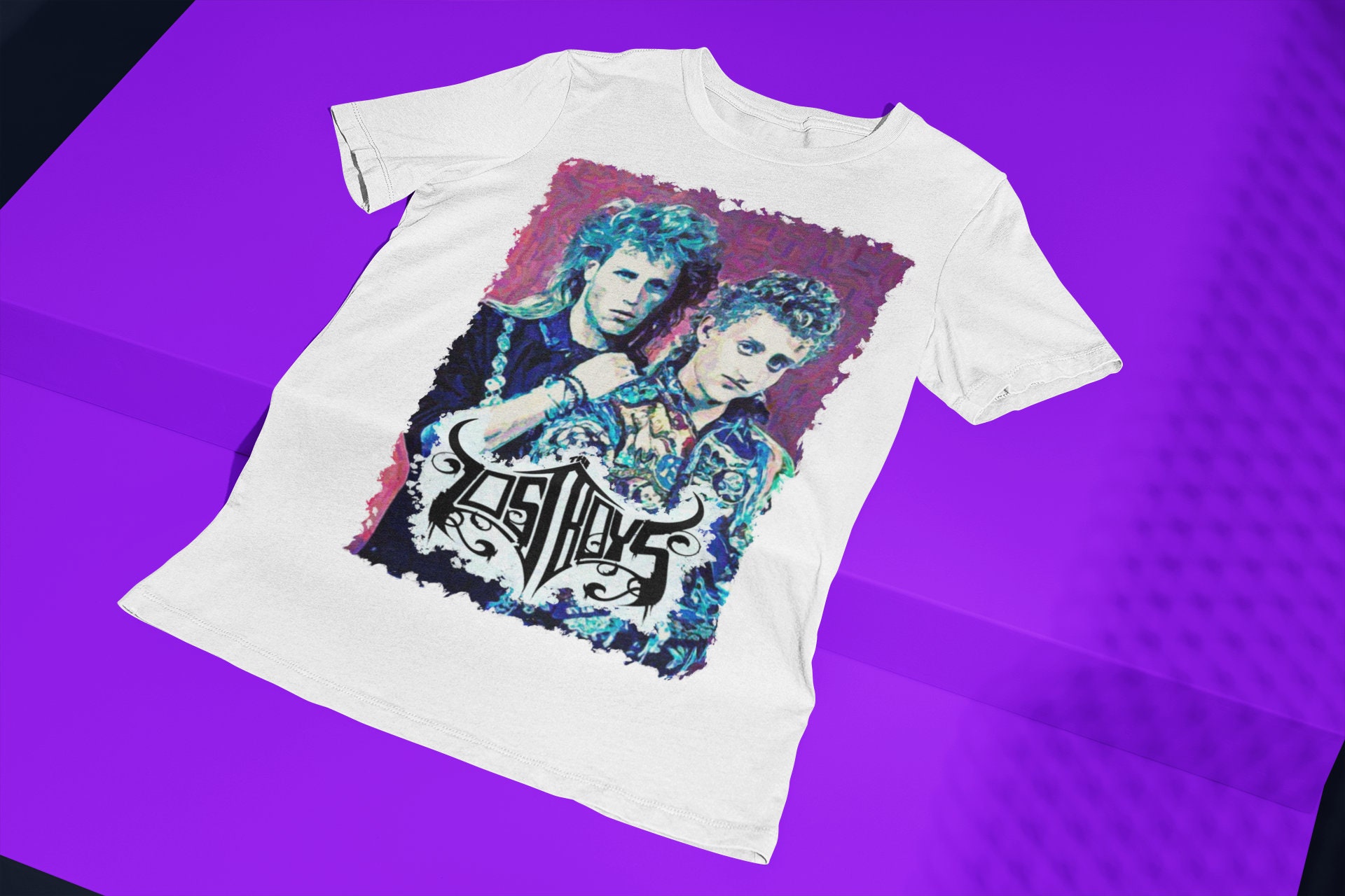 80w Vintage The Lost Boys Movie Halloween Unisex T-Shirt 80w Vintage The Lost Boys Movie Halloween Unisex T-Shirt
