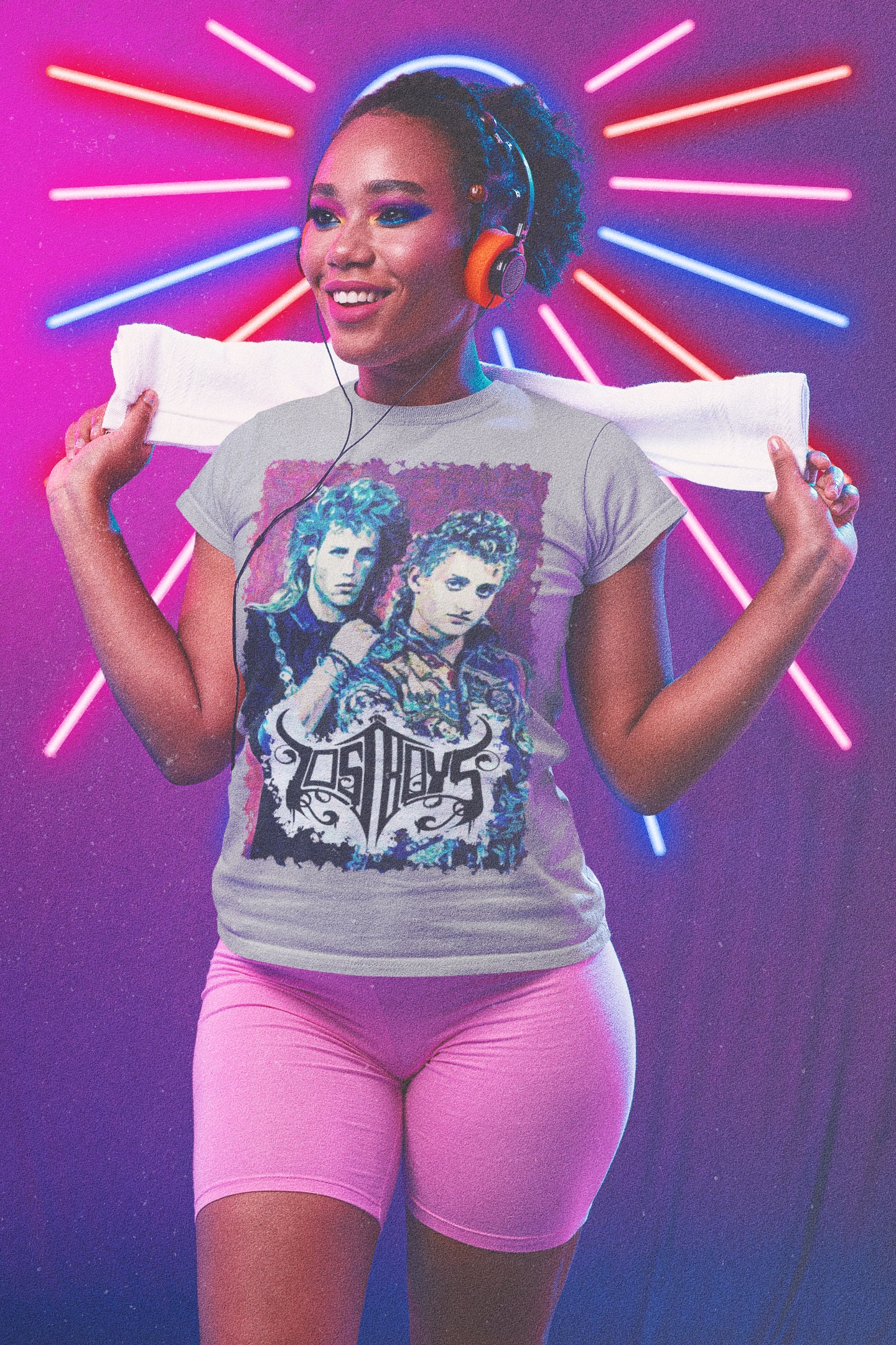 80w Vintage The Lost Boys Movie Halloween Unisex T-Shirt 80w Vintage The Lost Boys Movie Halloween Unisex T-Shirt