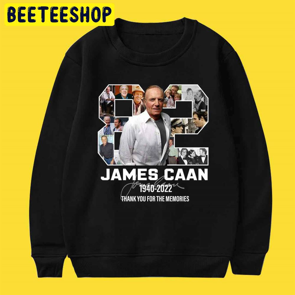 82th James Caan Thank You For The Memories Signature Unisex T-Shirt 82th James Caan Thank You For The Memories Signature Unisex T-Shirt