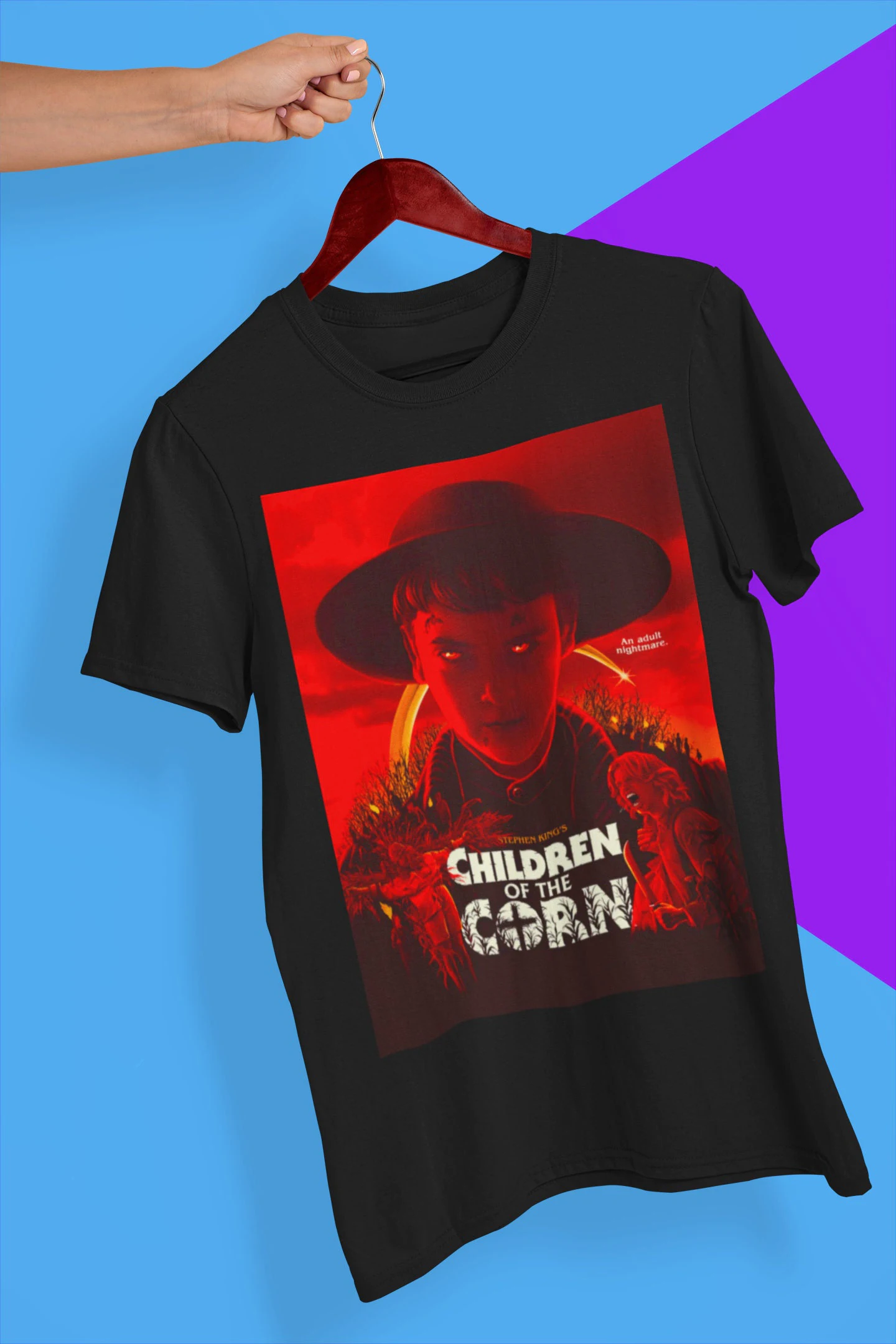 90s Movie Children Of The Corn Halloween Unisex T-Shirt 90s Movie Children Of The Corn Halloween Unisex T-Shirt