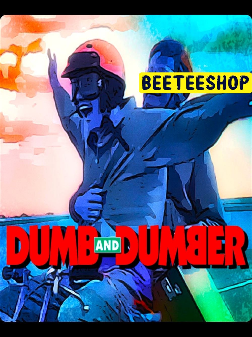 90s Movie Dumb And Dumber Halloween Unisex T-Shirt 90s Movie Dumb And Dumber Halloween Unisex T-Shirt
