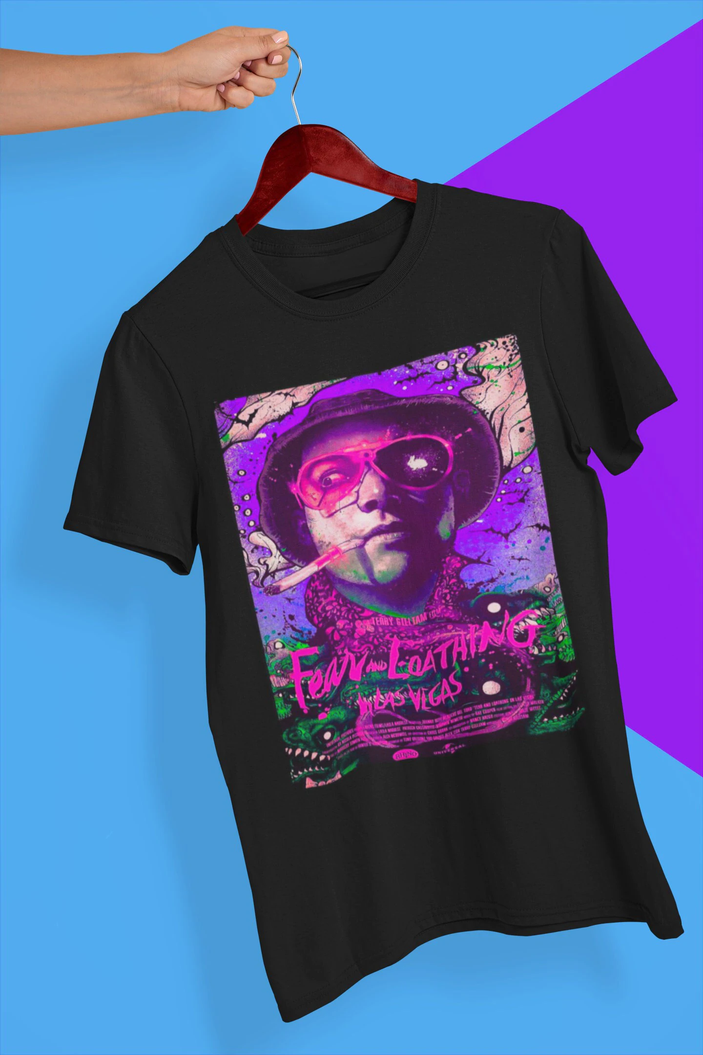 90's Retro Fear And Loathing In Las Vegas Halloween Unisex T-Shirt 90's Retro Fear And Loathing In Las Vegas Halloween Unisex T-Shirt