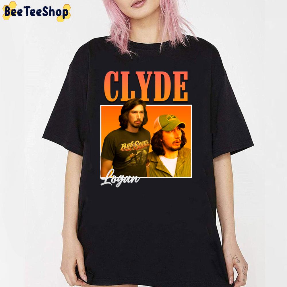 90's Vintage Art Clyde Logan Adam Driver Character Unisex T-Shirt 90's Vintage Art Clyde Logan Adam Driver Character Unisex T-Shirt