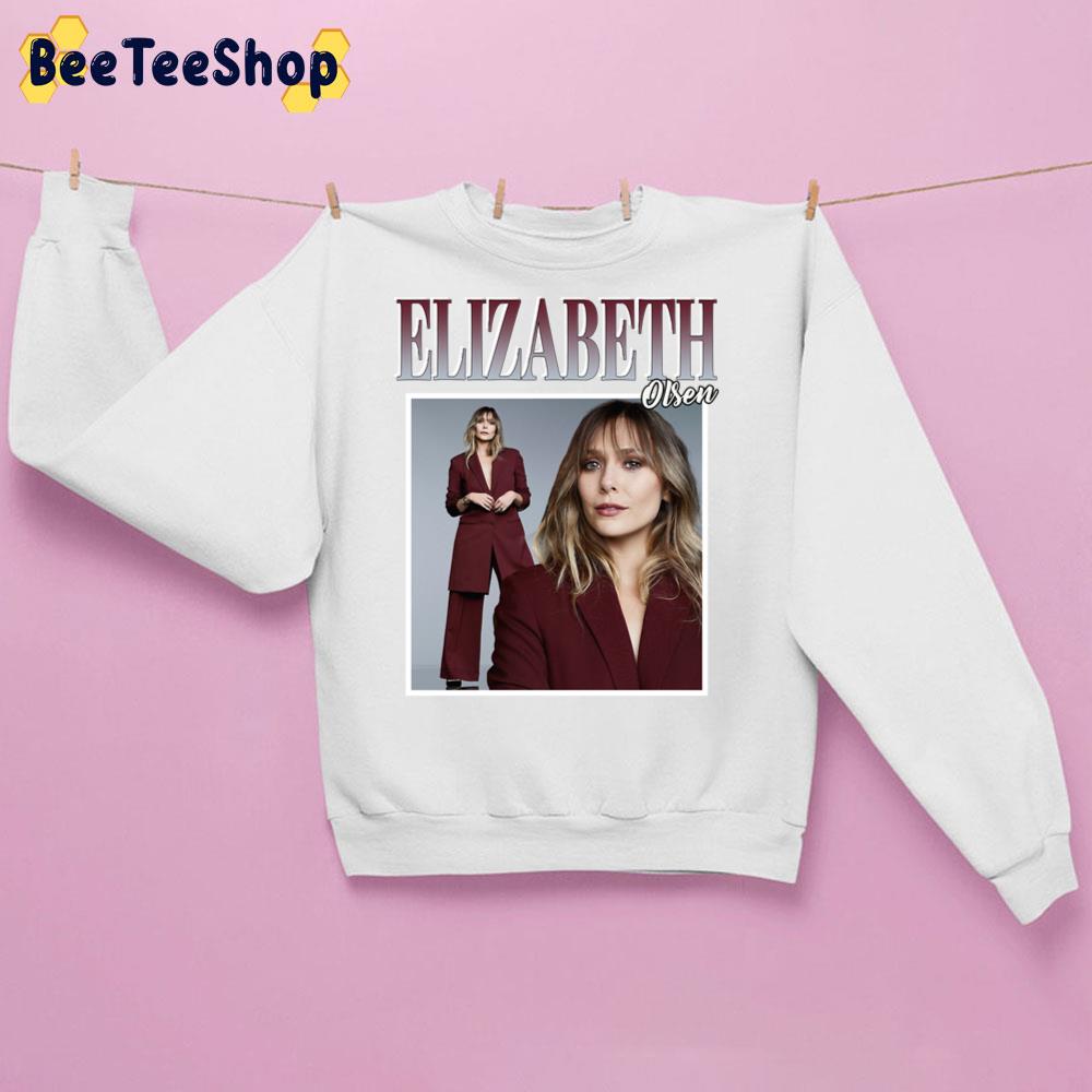 90's Vintage Art Elizabeth Olsen Unisex Sweatshirt 90's Vintage Art Elizabeth Olsen Unisex Sweatshirt