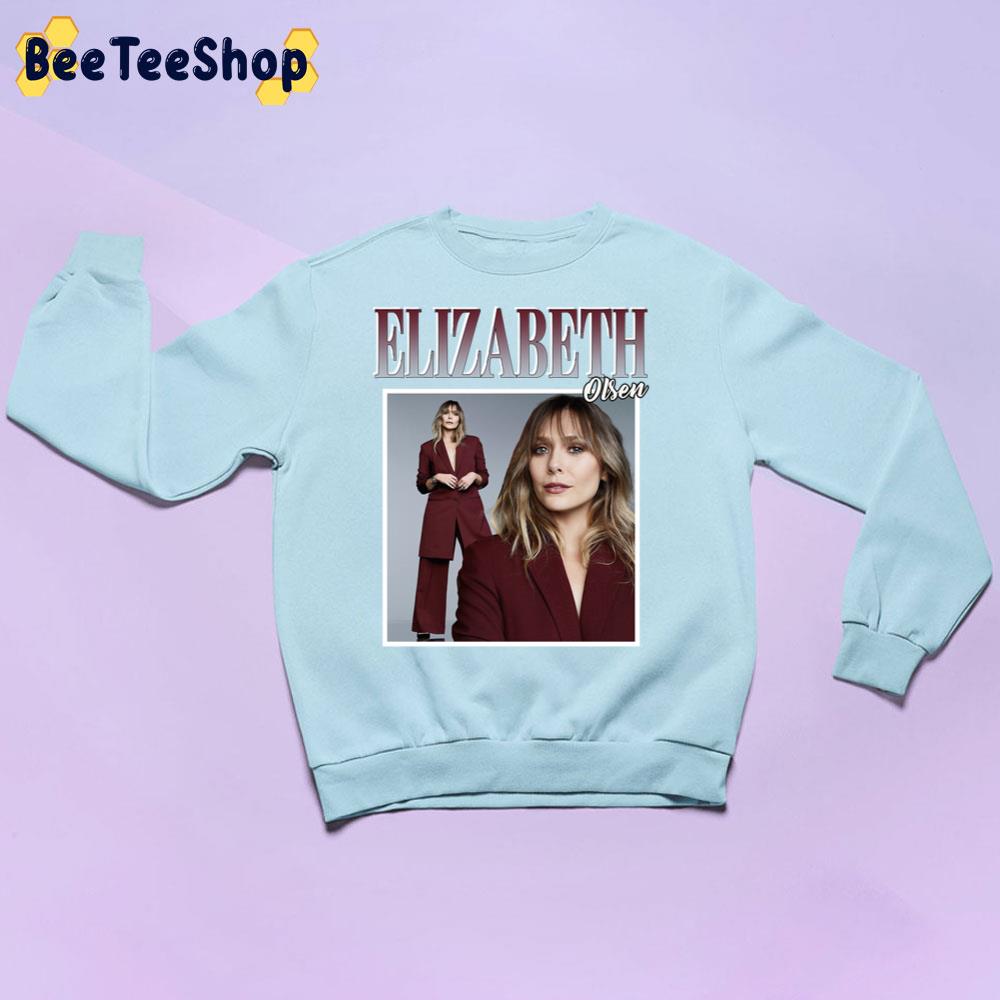 90's Vintage Art Elizabeth Olsen Unisex Sweatshirt 90's Vintage Art Elizabeth Olsen Unisex Sweatshirt