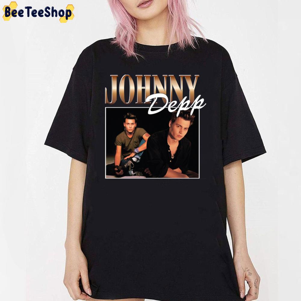 90's Vintage Art Johnny Depp Unisex T-Shirt 90's Vintage Art Johnny Depp Unisex T-Shirt