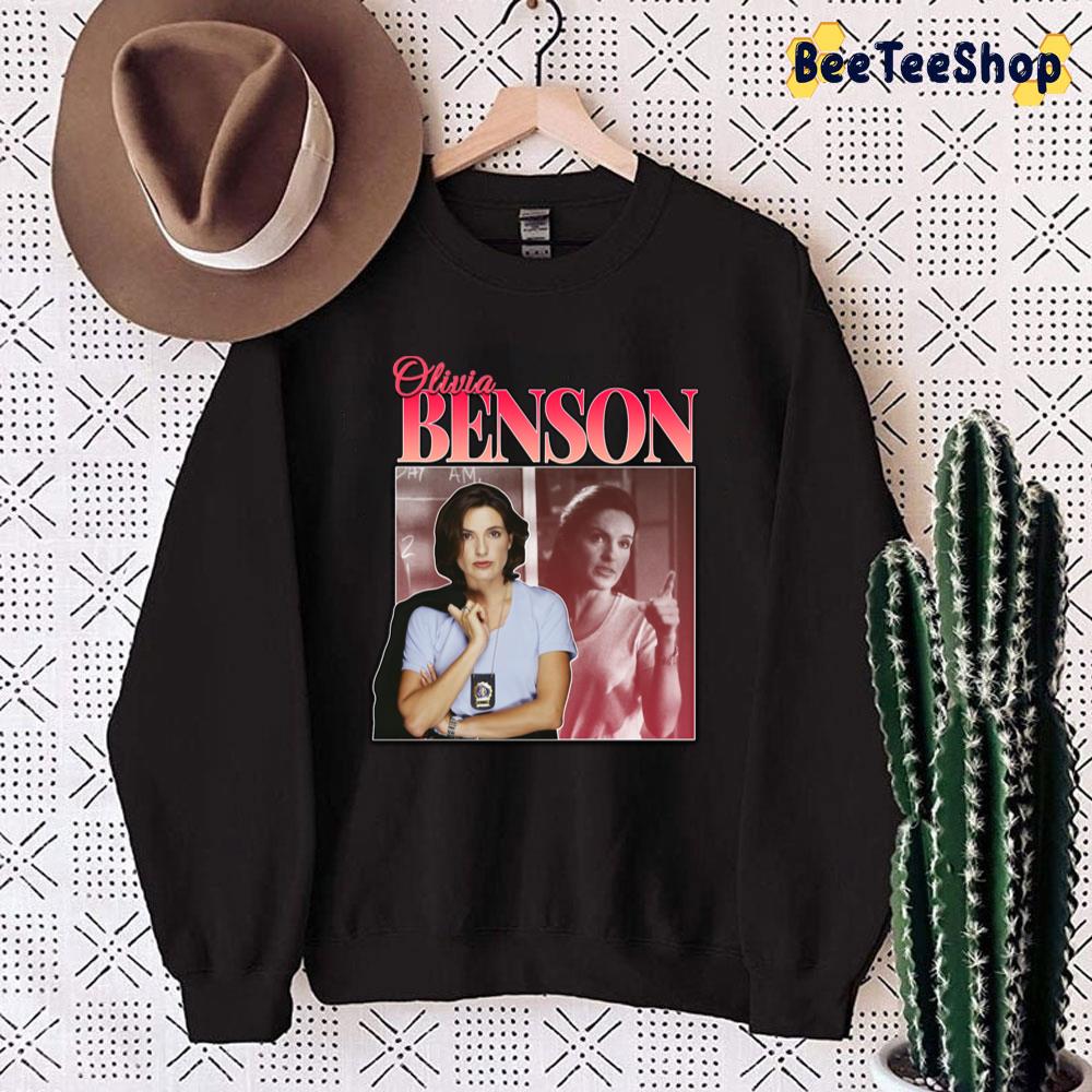 90's Vintage Art Olivia Benson Unisex Sweatshirt 90's Vintage Art Olivia Benson Unisex Sweatshirt