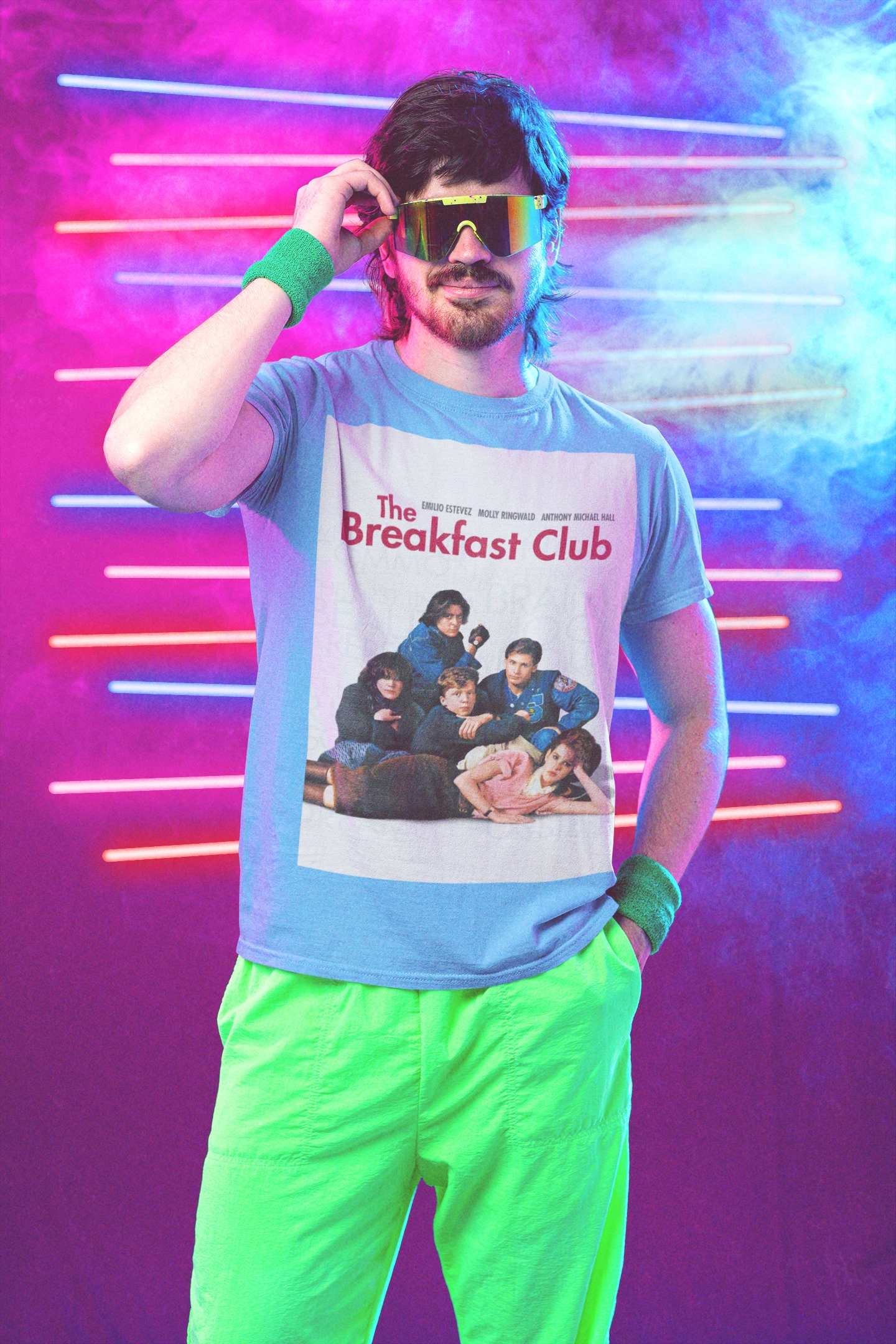 90's Vintage The Breakfast Club Movie Halloween Unisex T-Shirt 90's Vintage The Breakfast Club Movie Halloween Unisex T-Shirt
